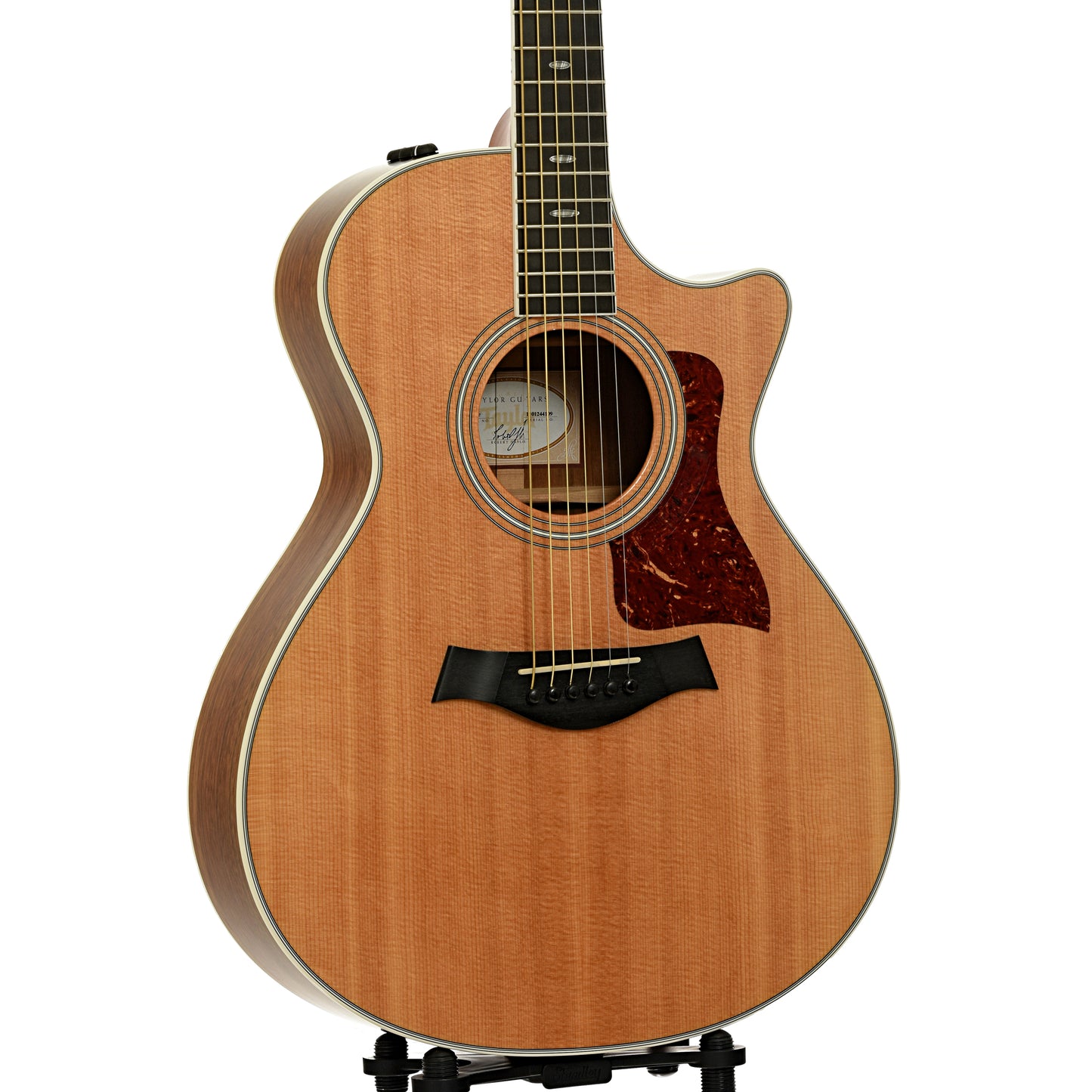 Front and side of Taylor 412ce Acoustic-Electric Guitar 
