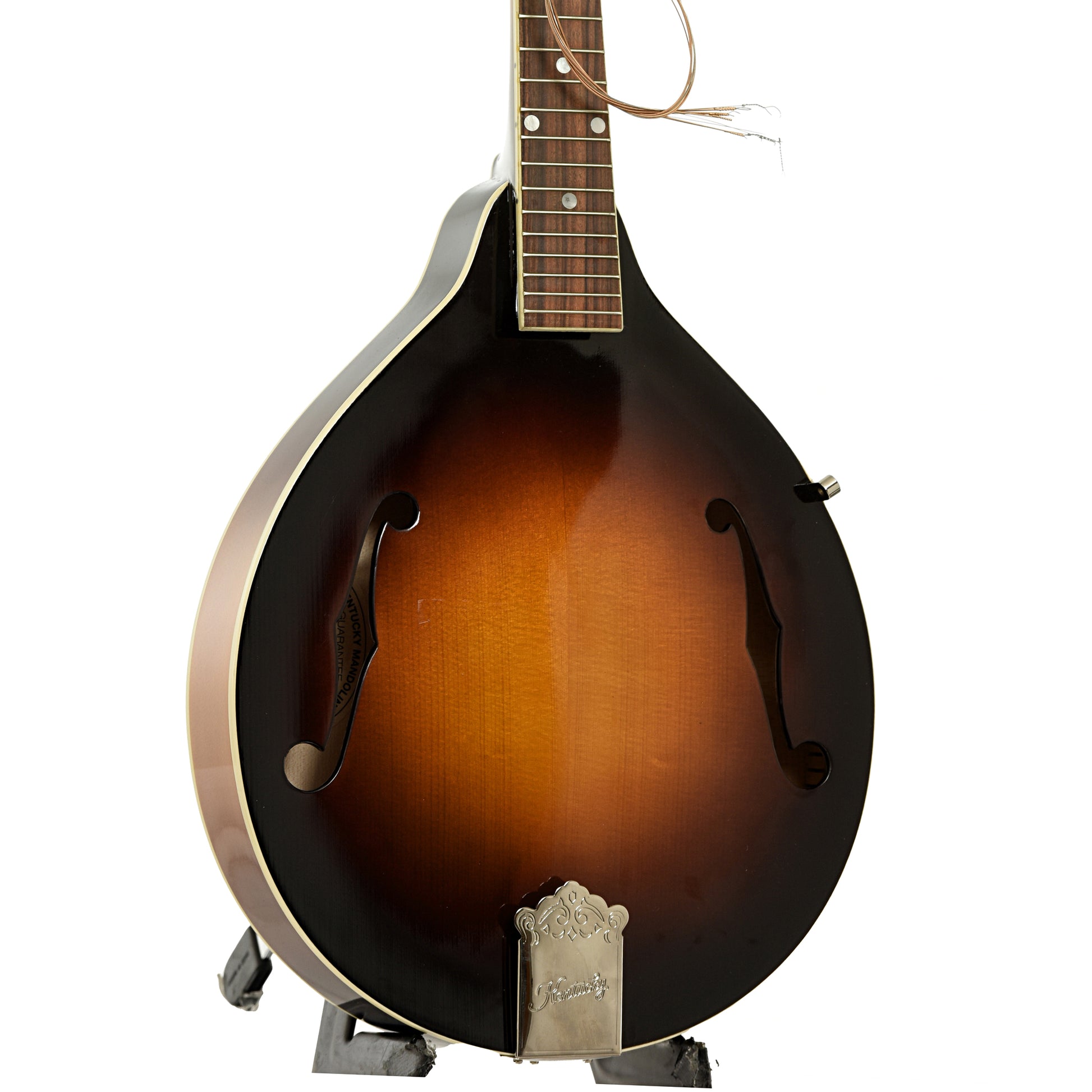 Front and side of Kentucky KM-150 A-Model Mandolin 