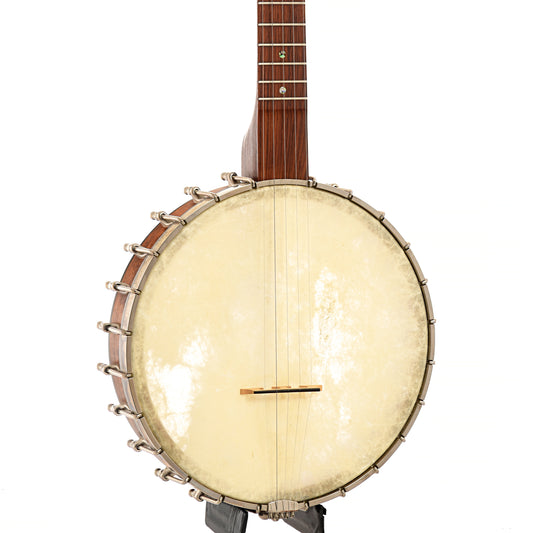 Front and side of Ome Jubilee Open Back Banjo (2003)