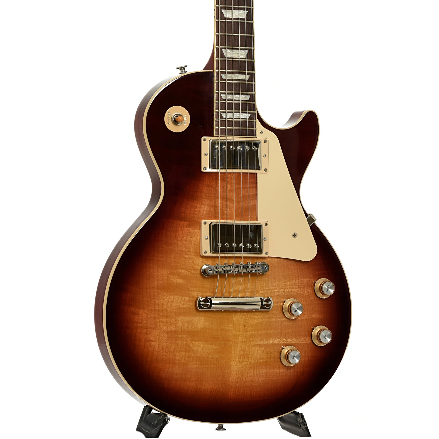 Front and side of Gibson Les Paul Standard Electric Guitar 