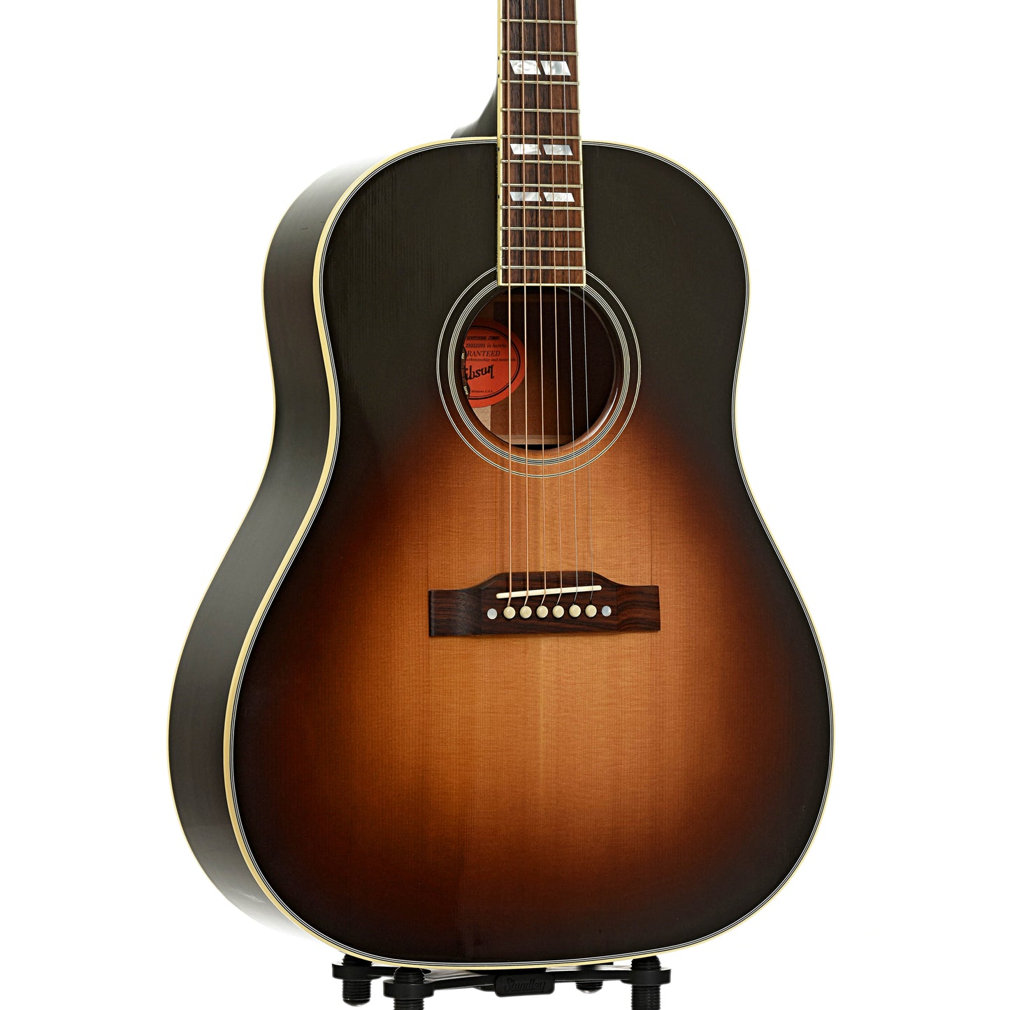 Front and side of Gibson Southern Jumbo Acoustic Guitar