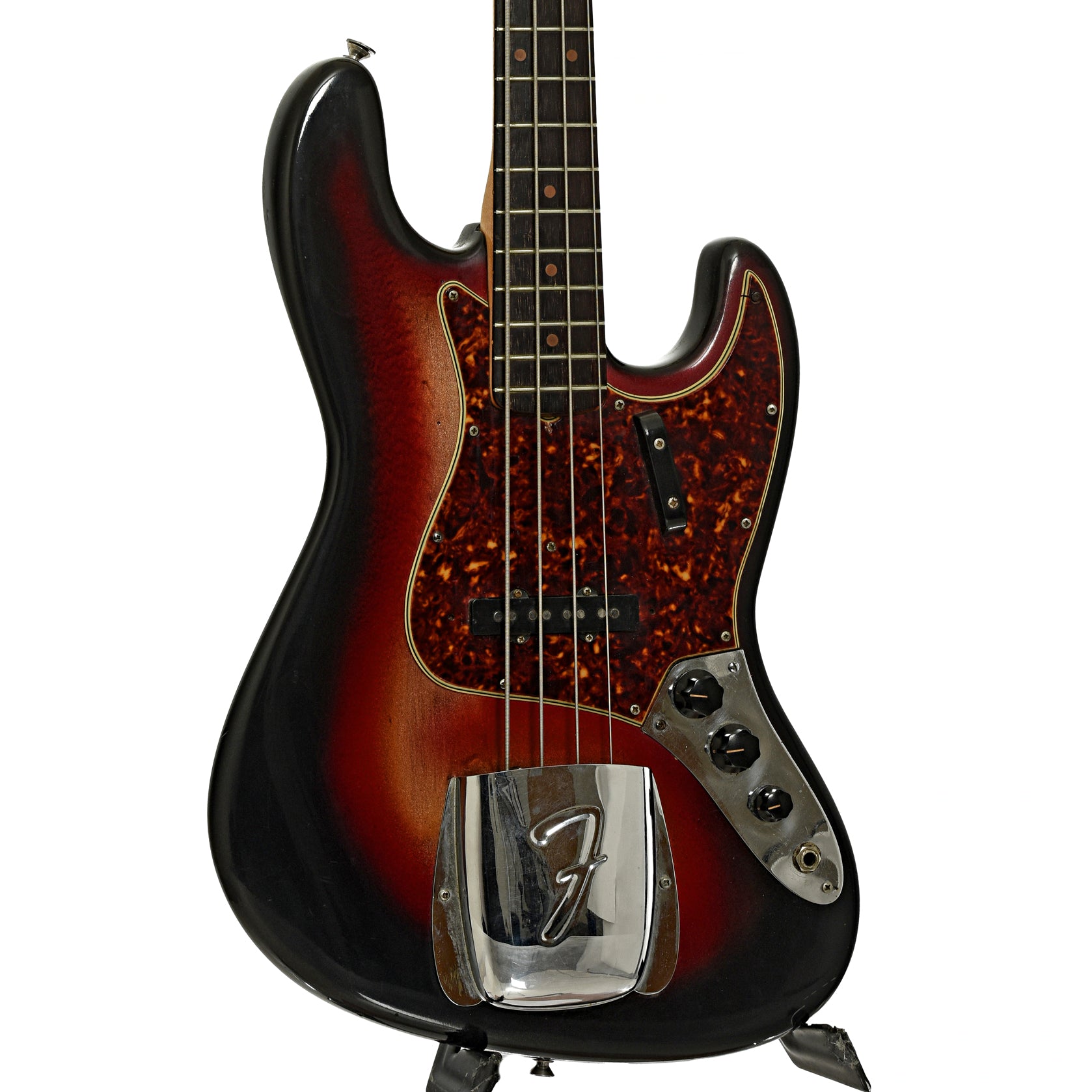 Front and side of Fender Jazz Electric Bass