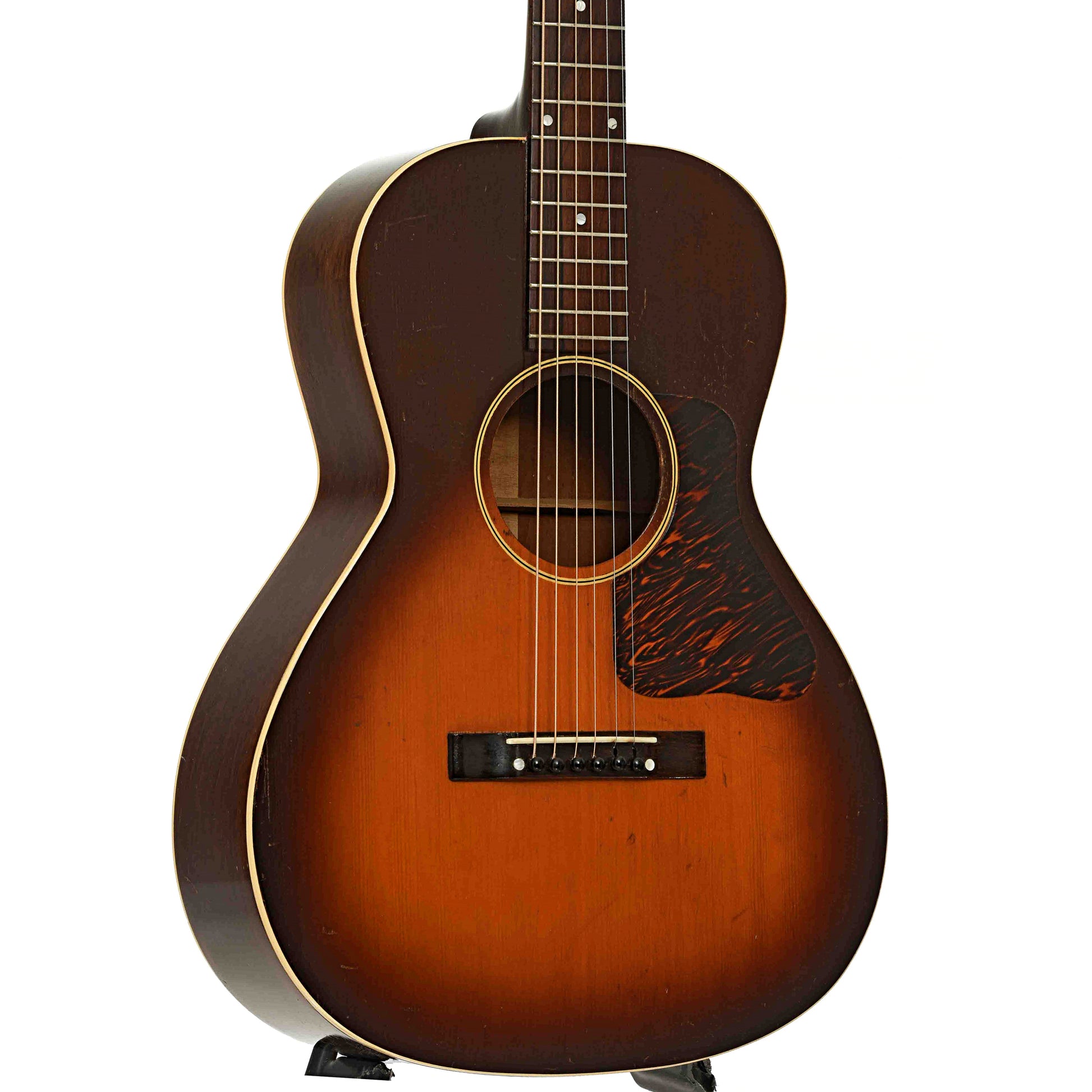 Front and side of Gibson HG-00 Conversion Acoustic Guitar 