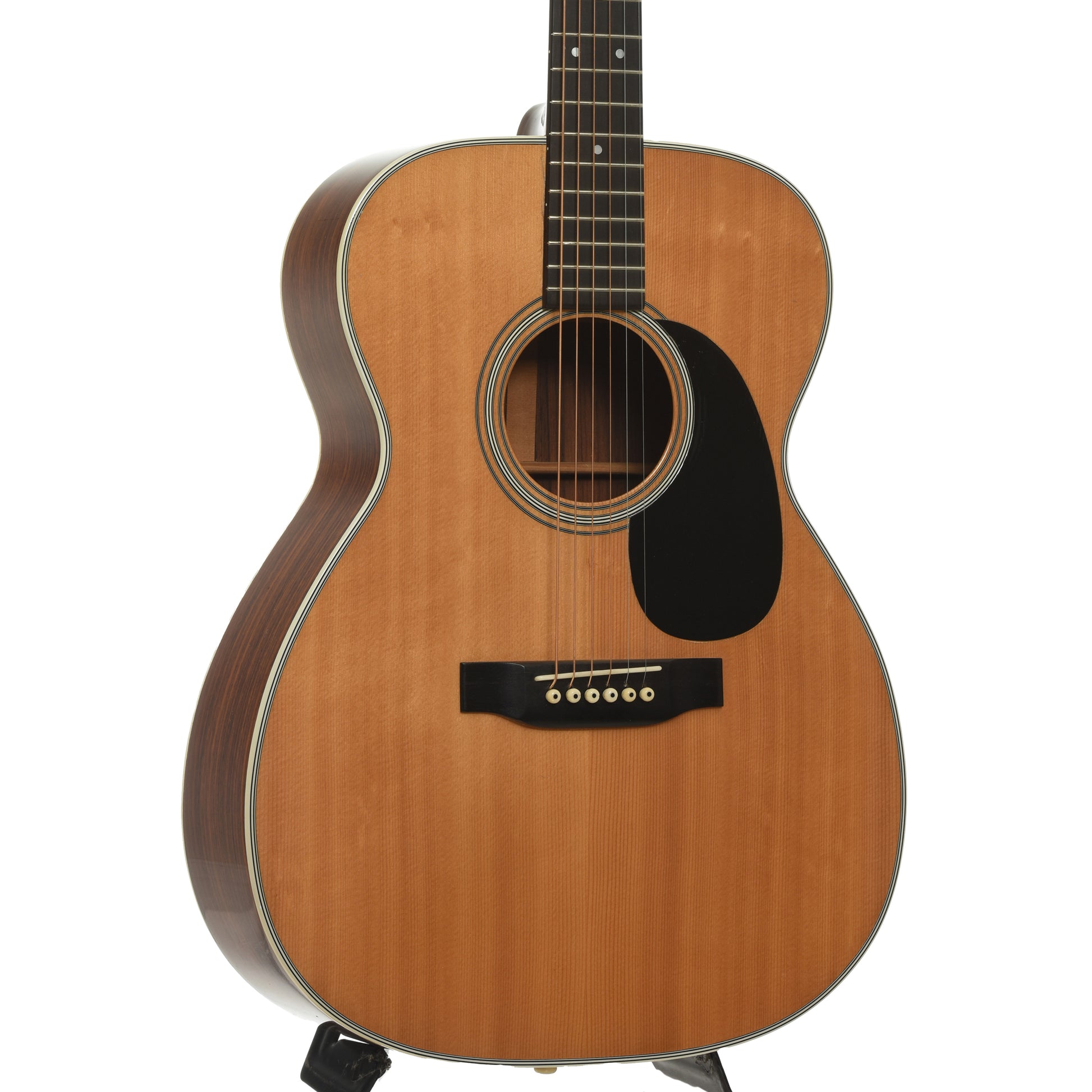 Front and side of Martin 000-28 Acoustic Guitar 