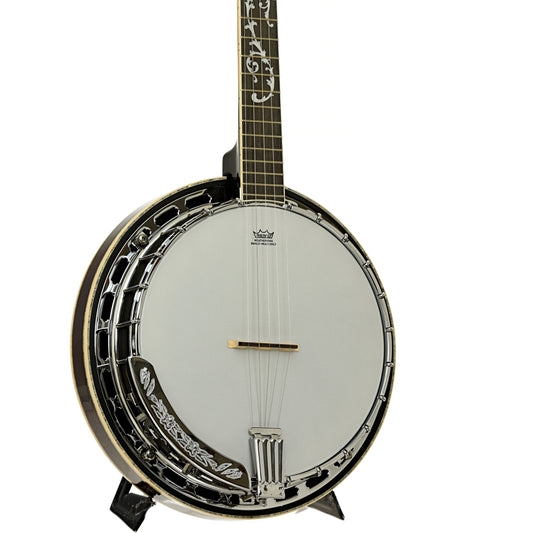 Front and side of Ibanez B300 Resonator Banjo