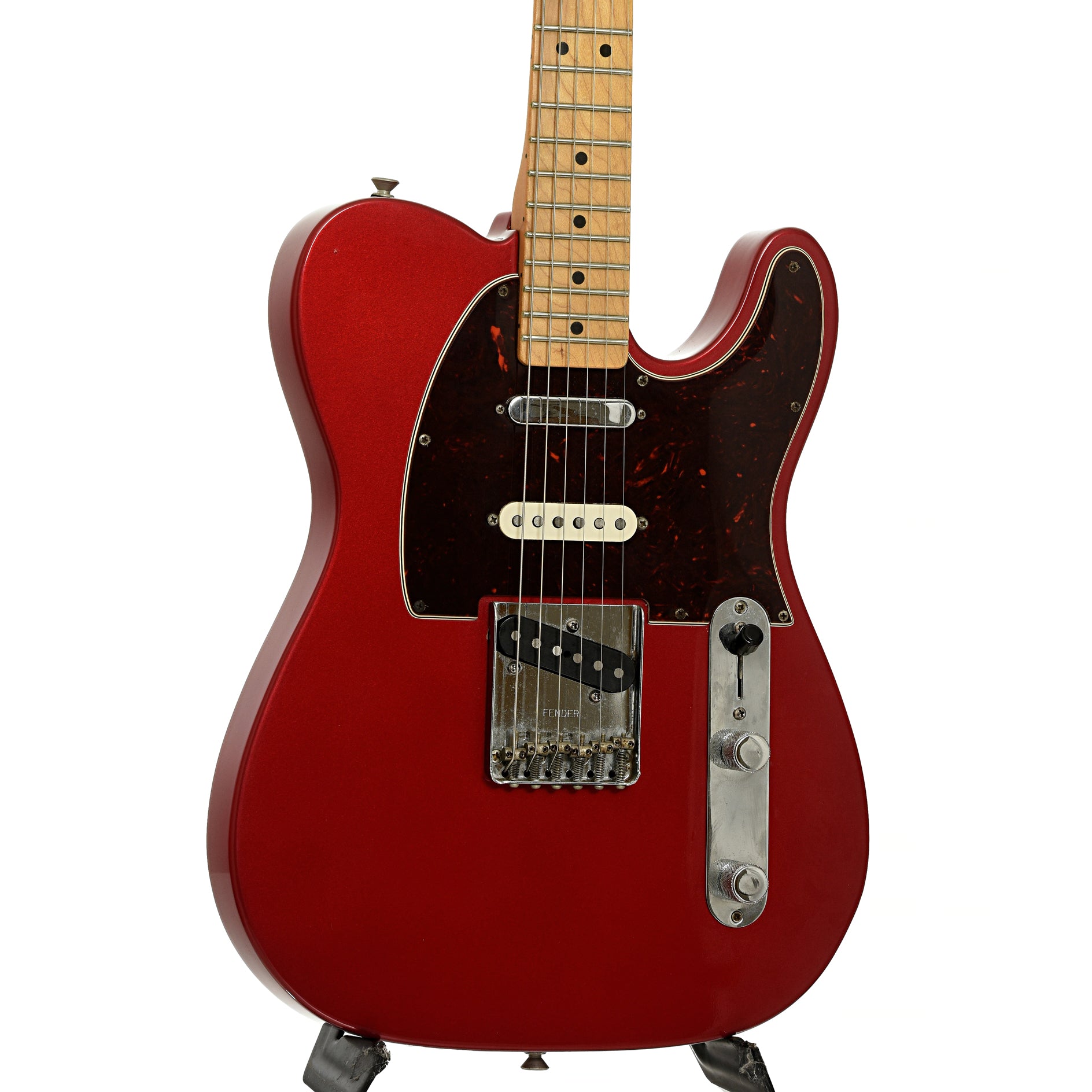 Front and side of Fender Deluxe Nashville Telecaster Electric Guitar