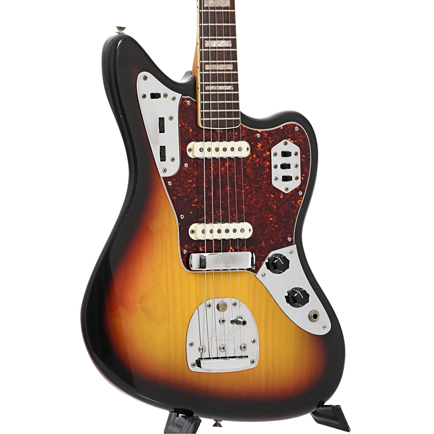 Front and side of Fender Jaguar Electric Guitar (1967)