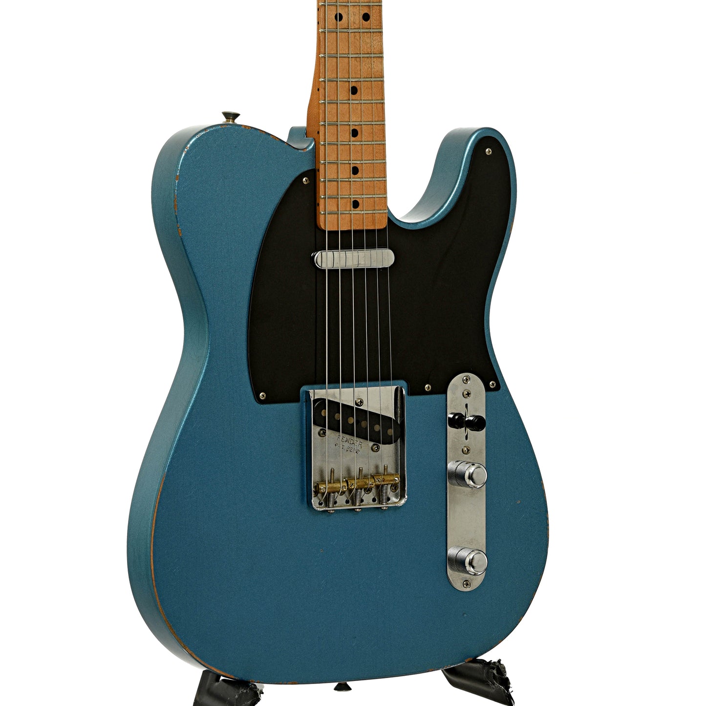 Front and side of Fender Vintera Road Worn 50s Telecaster Electric Guitar