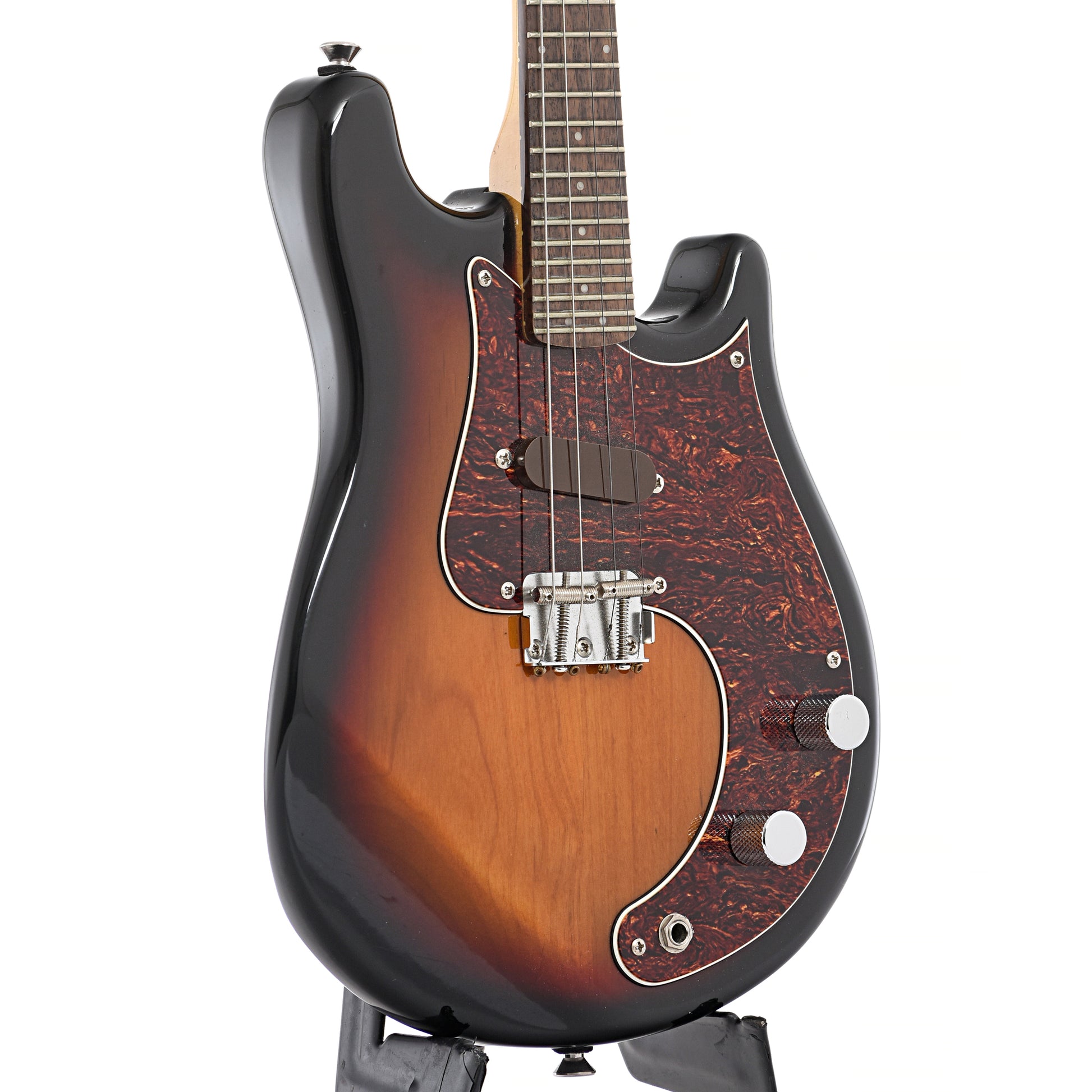 Front and side of Fender 1963 Reissue Mandocaster (2013)