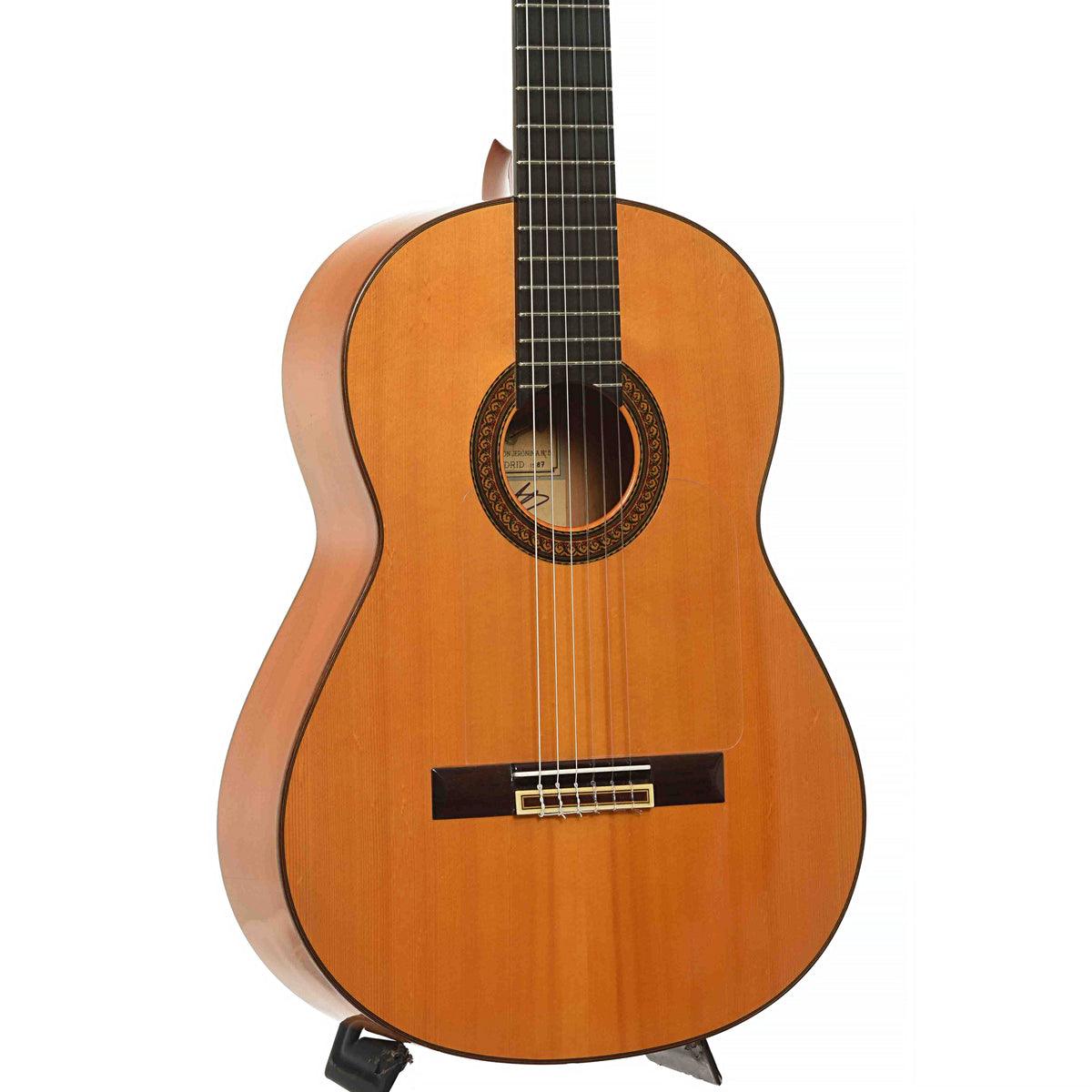 Front and side of Ramirez 1a Flamenco