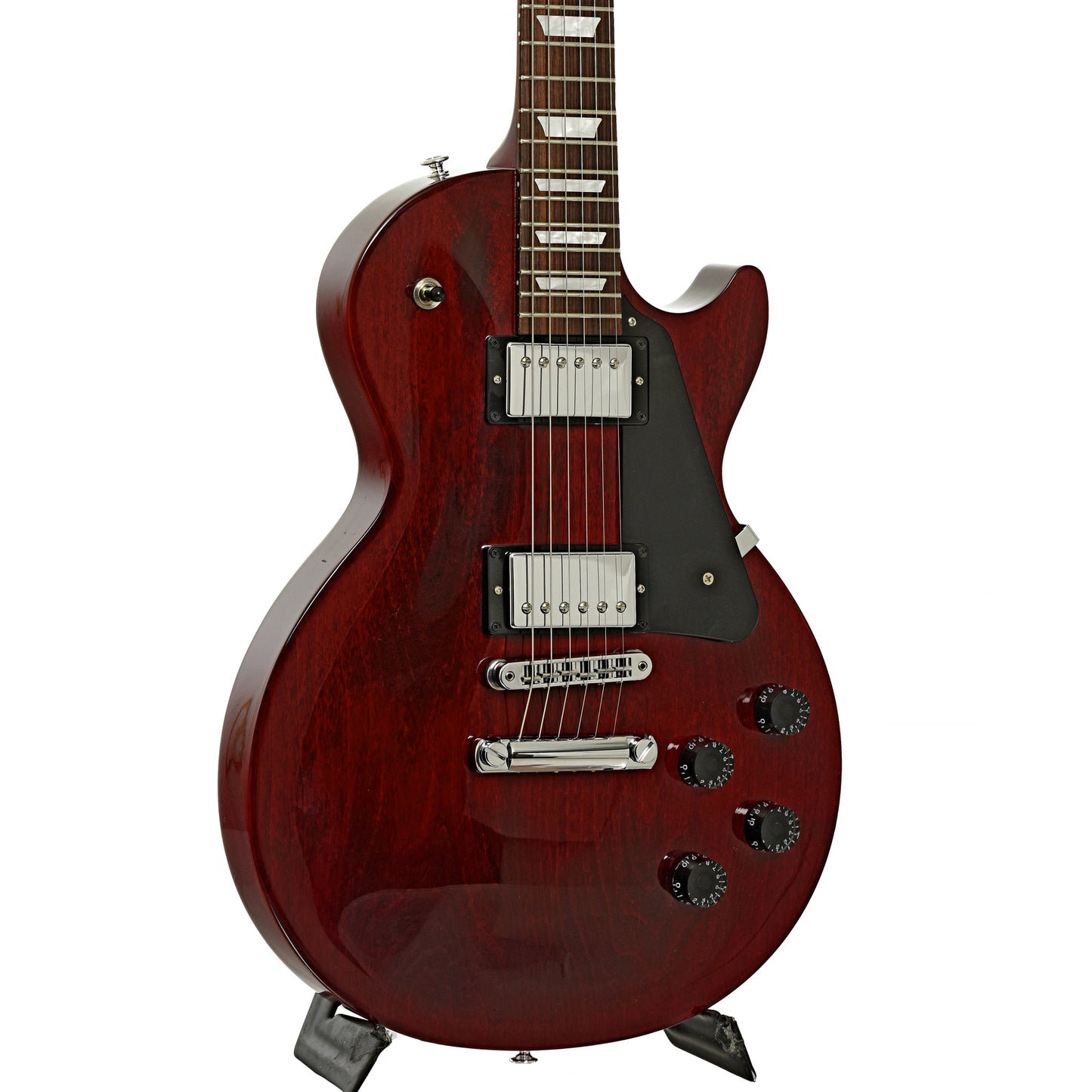 Front and side of Gibson Les Paul Studio Electric Guitar