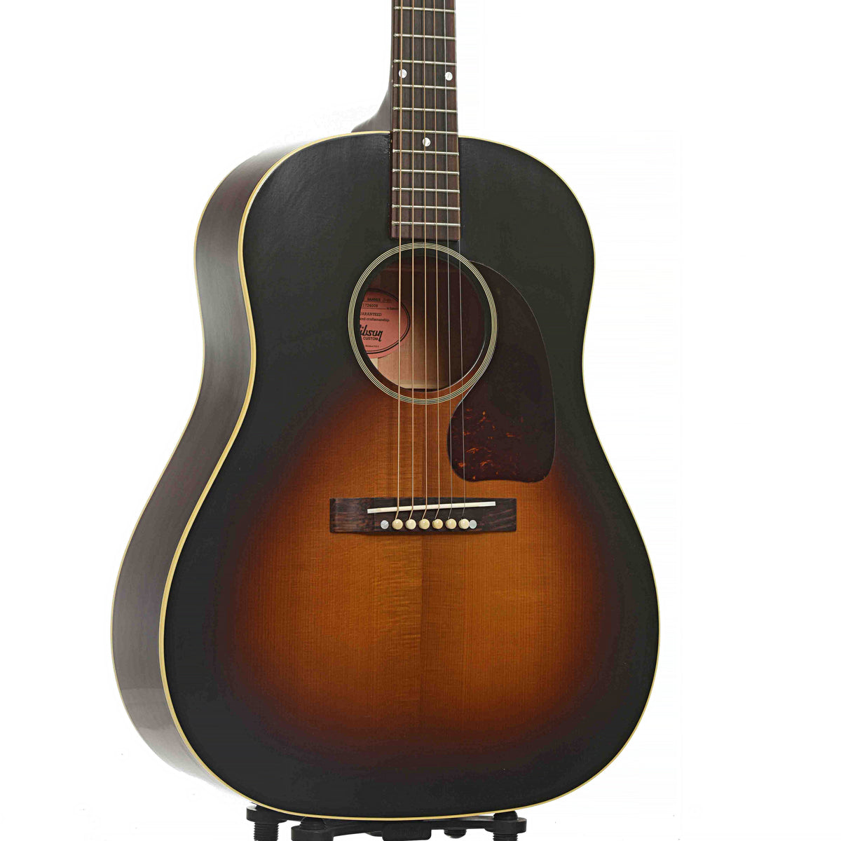 Gibson 1942 Banner J-45 Acoustic Guitar & Case, Vintage Sunburst
