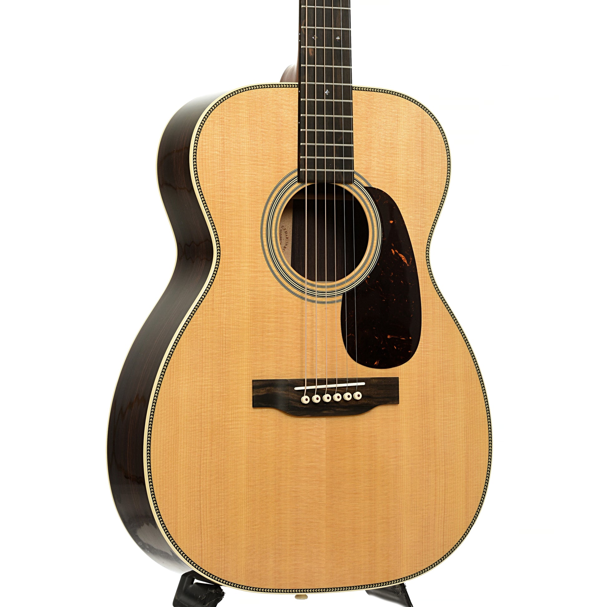 Front and side of Martin 00-28 Acoustic Guitar 