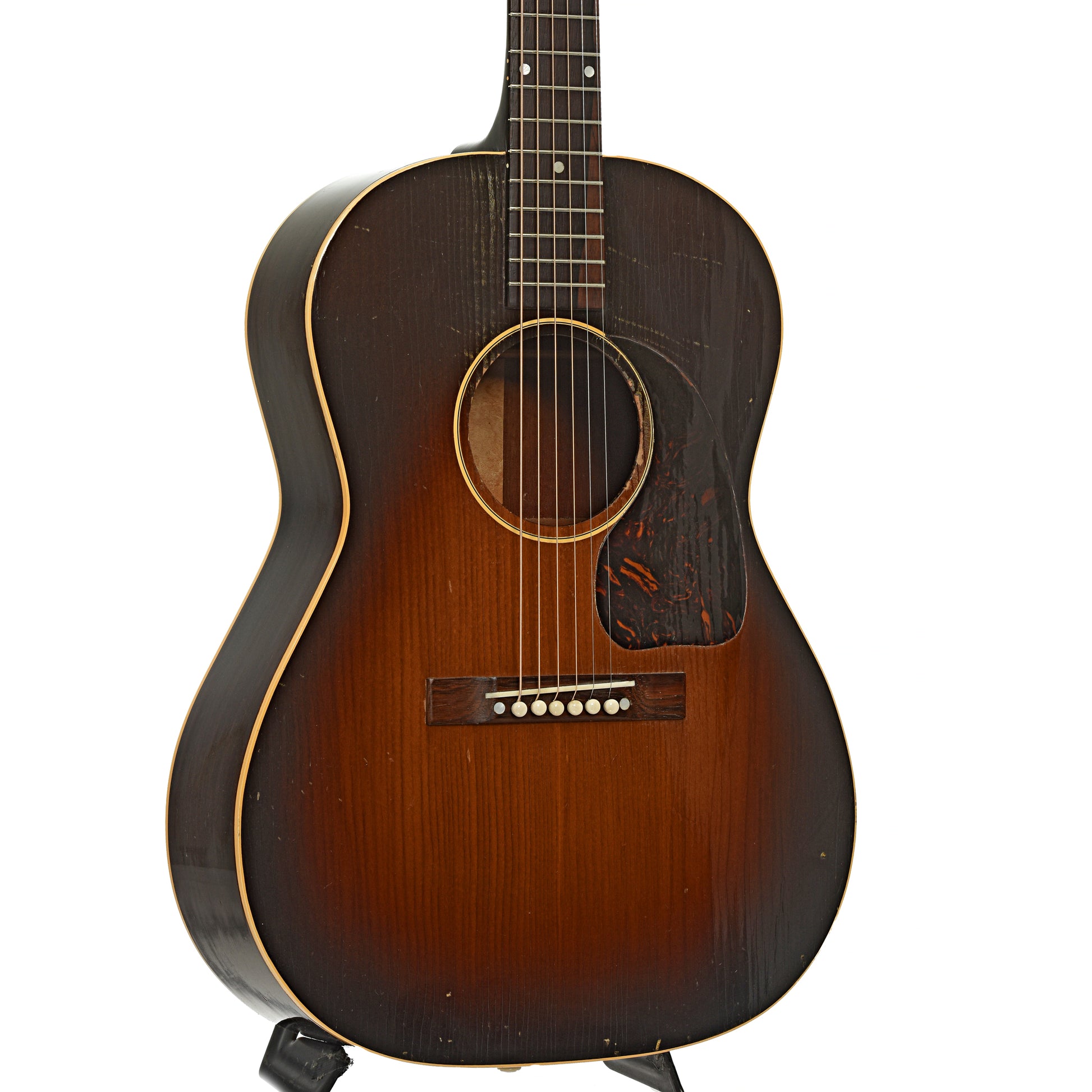 Front and side of Gibson LG-2 Acoustic Guitar