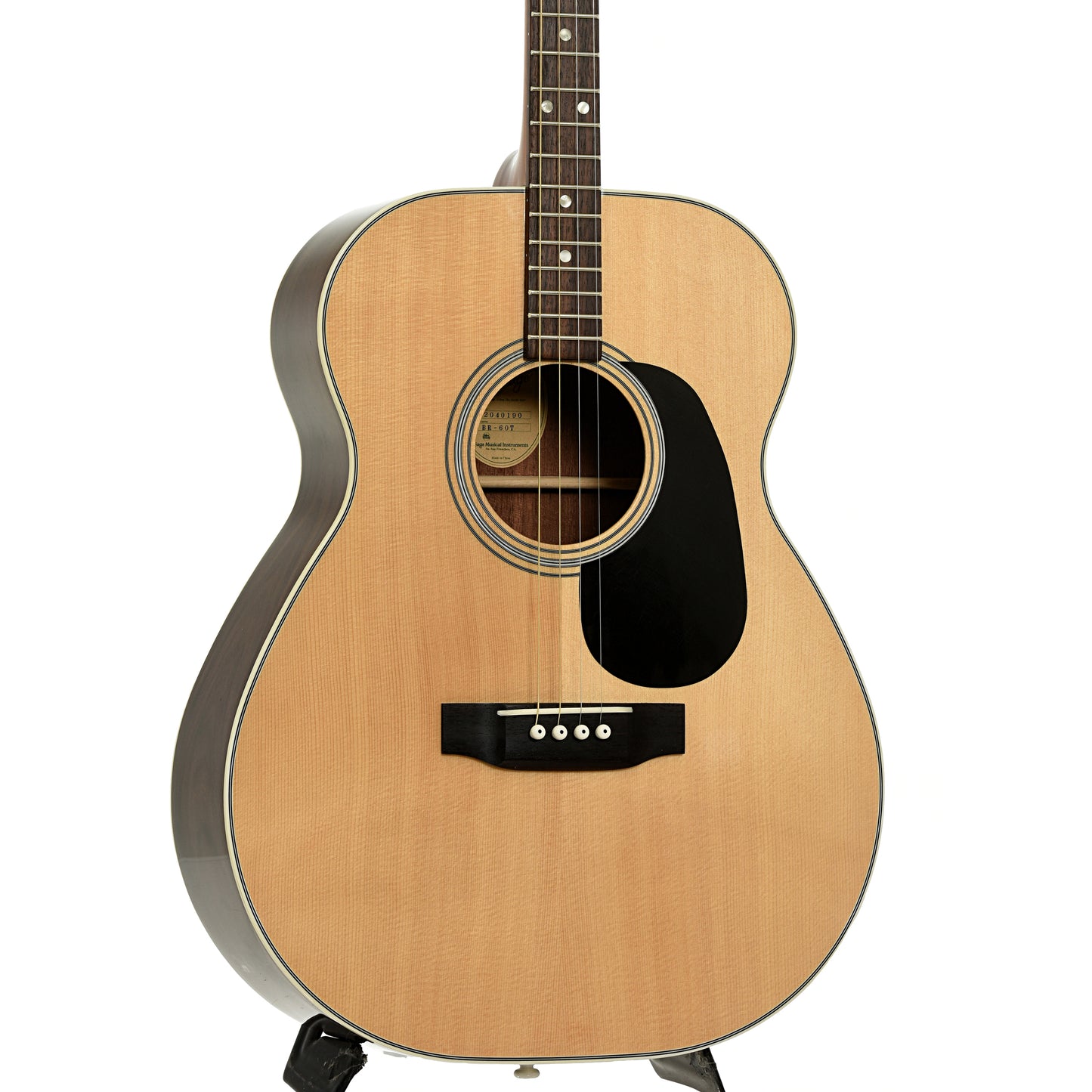 Front and side of Blueridge BR-60T Tenor Guitar