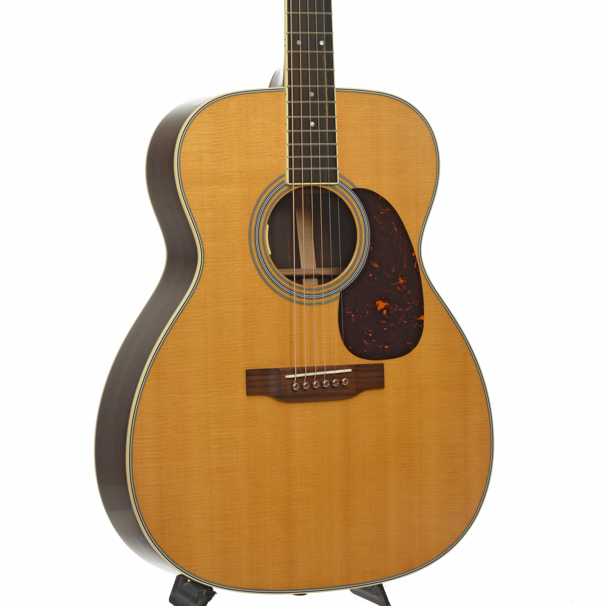 Front and side of Martin M-36 Acoustic-Electric Guitar