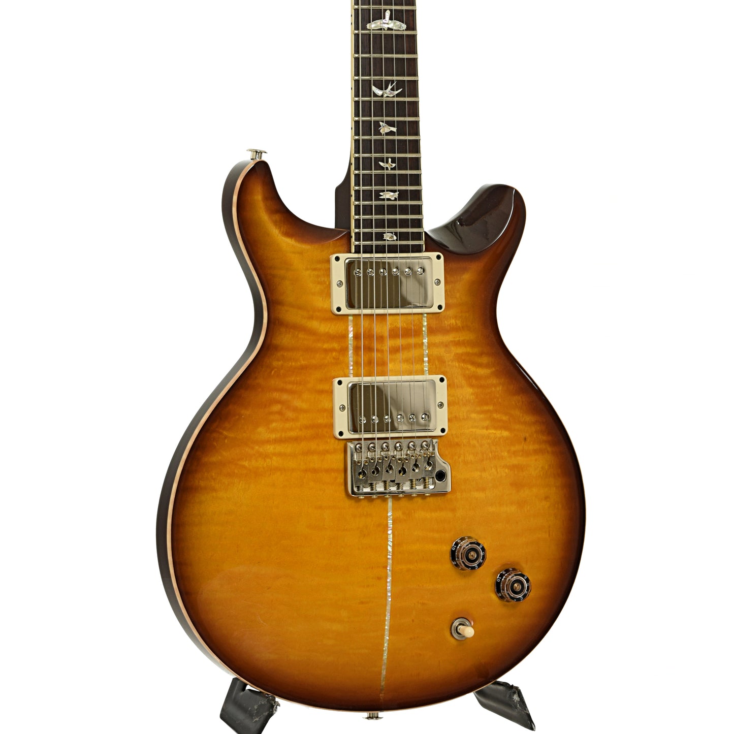 Front and side of PRS Santana  Signature Retro 10 Electric Guitar