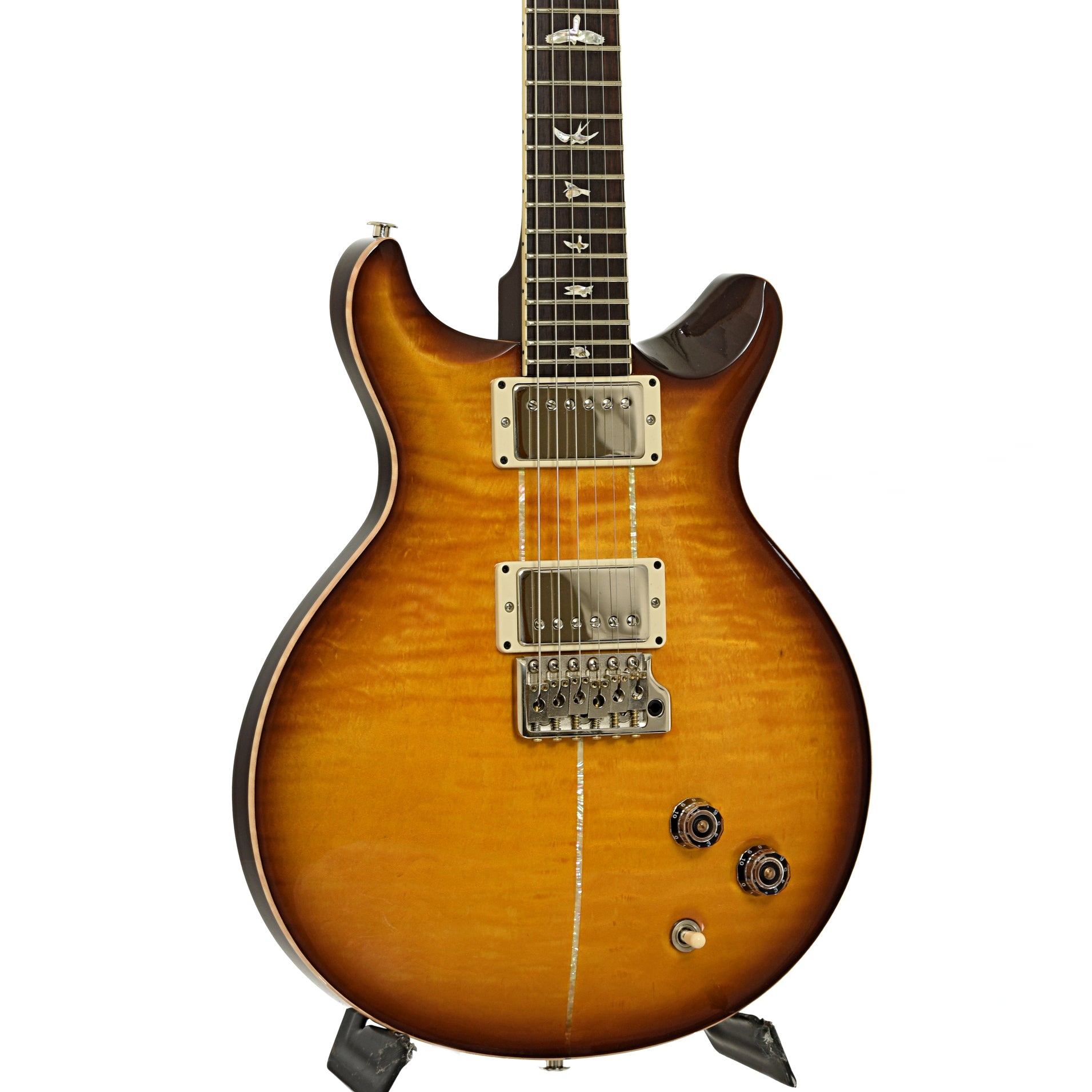 Front and side of PRS Santana  Signature Retro 10 Electric Guitar