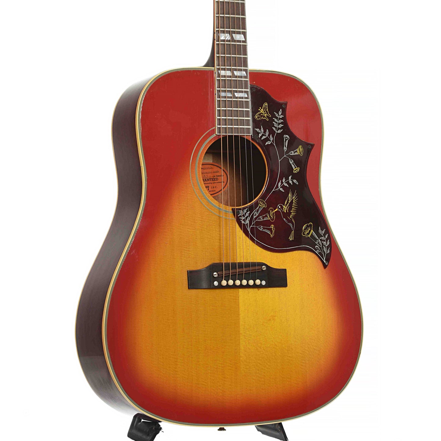 Front & Side of Gibson Hummingbird