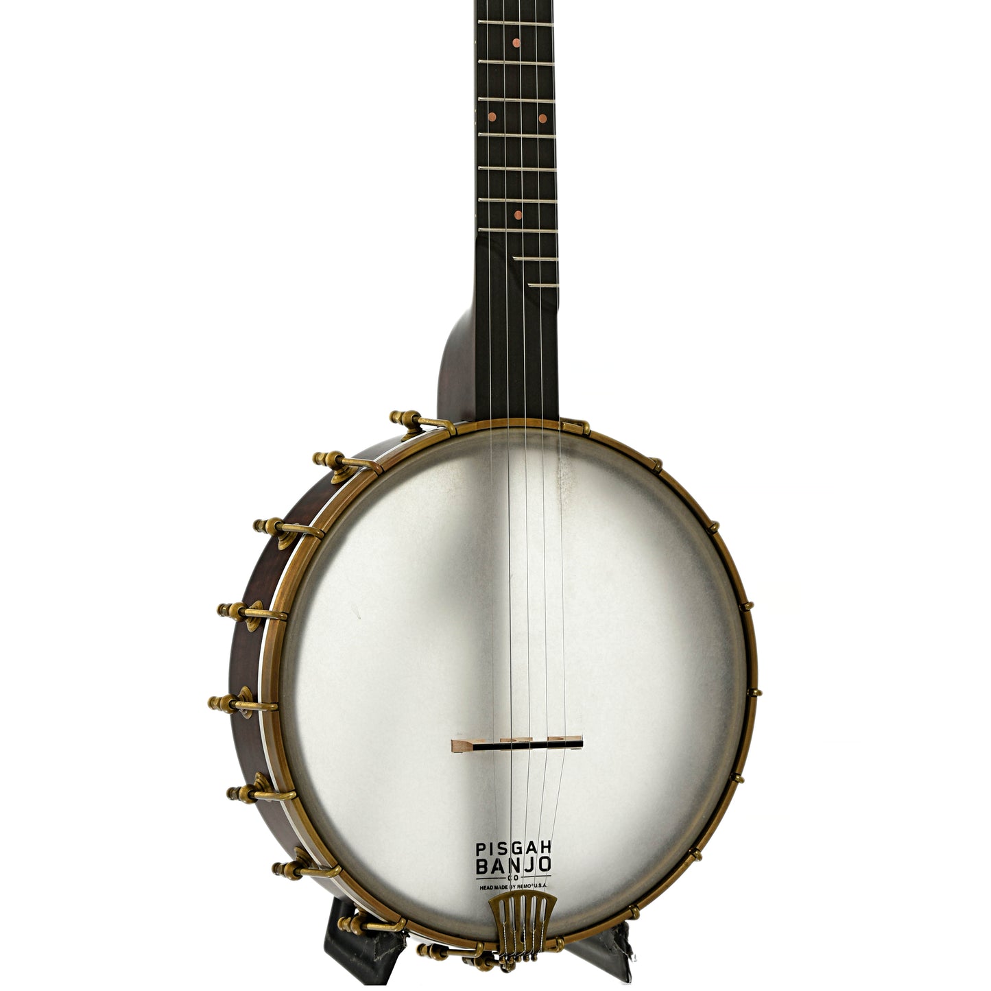 Front and side of Pisgah Wonder Maple 11" Open Back Banjo