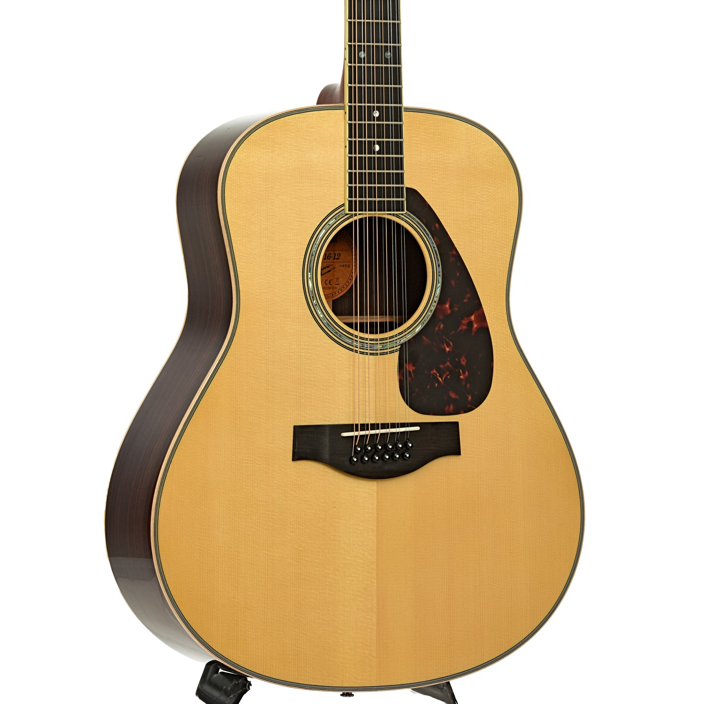 Front and side of Yamaha LL16-12 ARE Original 12-String