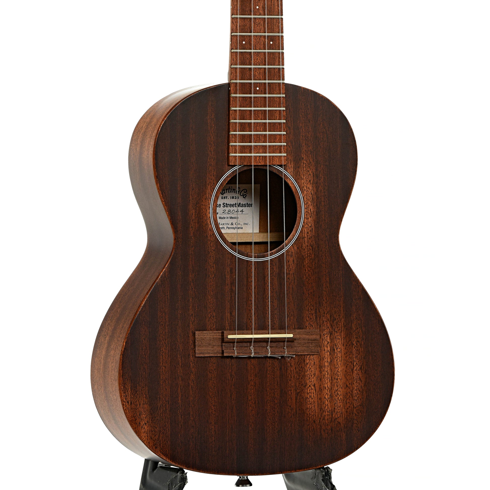 Front and side of Martin T1 Streetmaster Tenor Ukulele