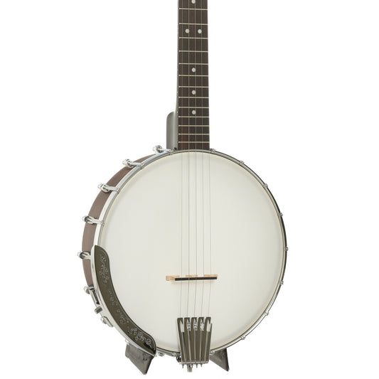 Front and side of Gold Tone CC-50 Cripple Creek Open Back Banjo