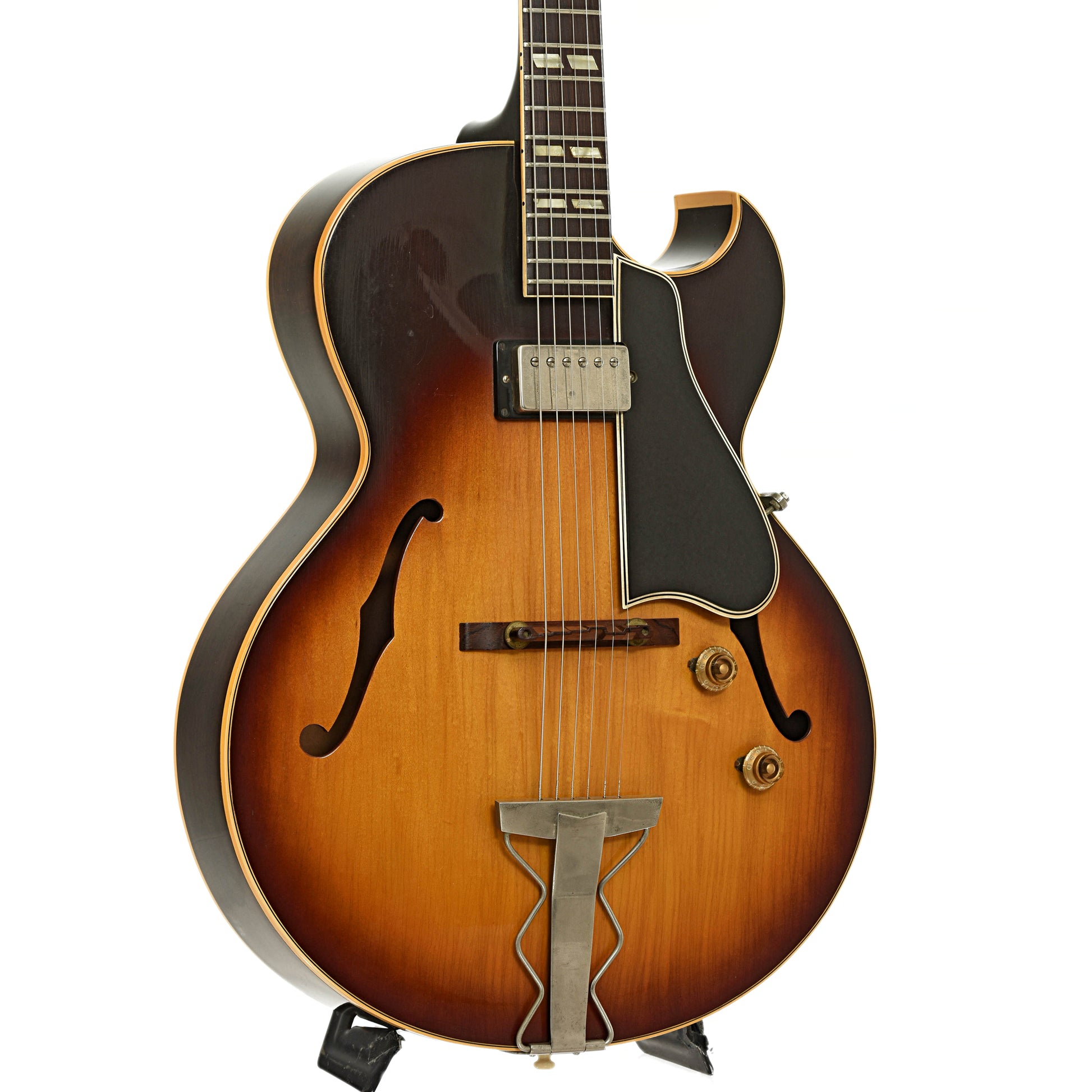 Front and side of Gibson ES-175 Hollowbody Electric Guitar 