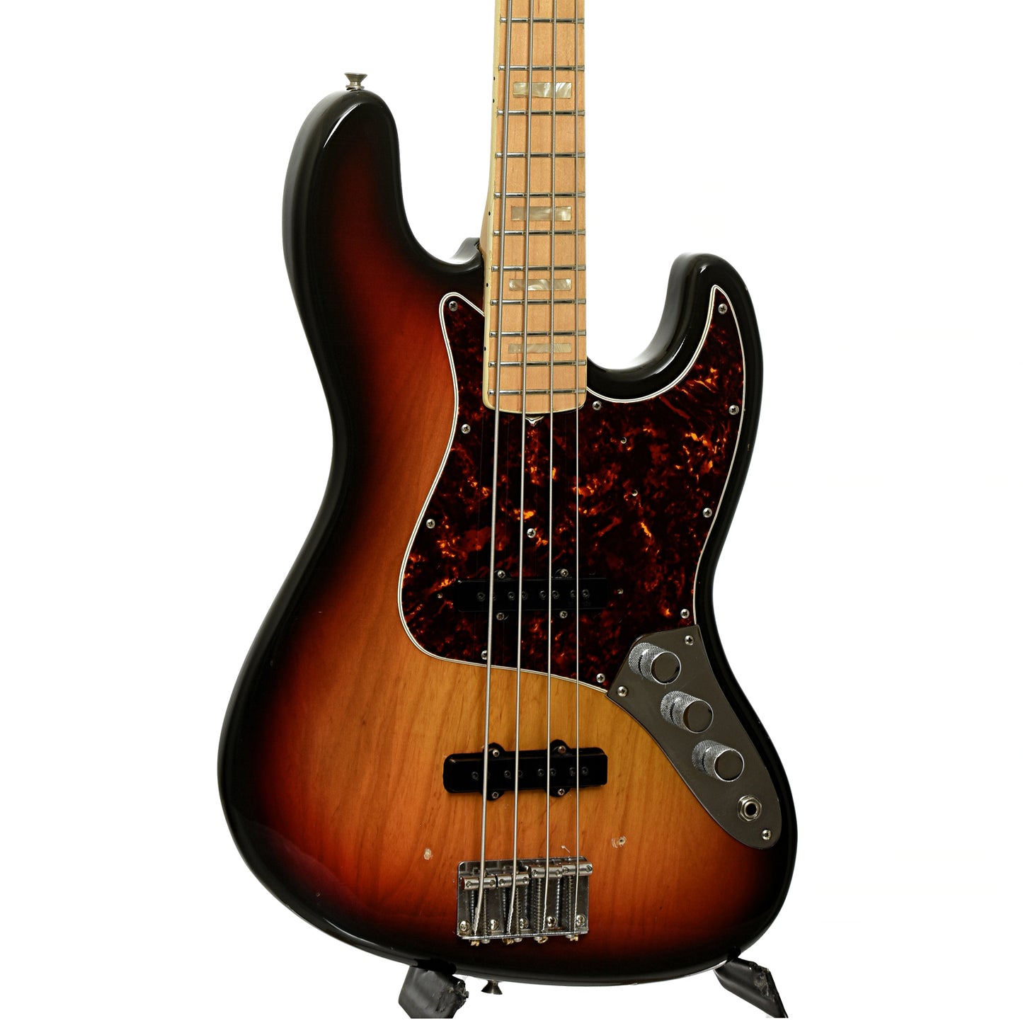 Front and side of Fender Jazz Bass