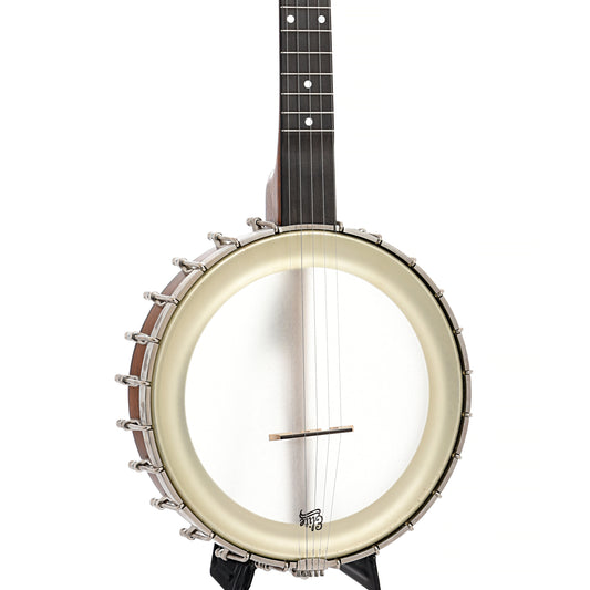 front and side of Bart Reiter Bacophone Open Back Banjo (2009)