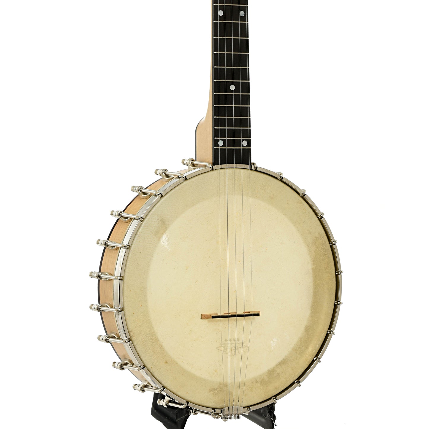 Front and side of Bart Reiter Regent Custom Openback Banjo 