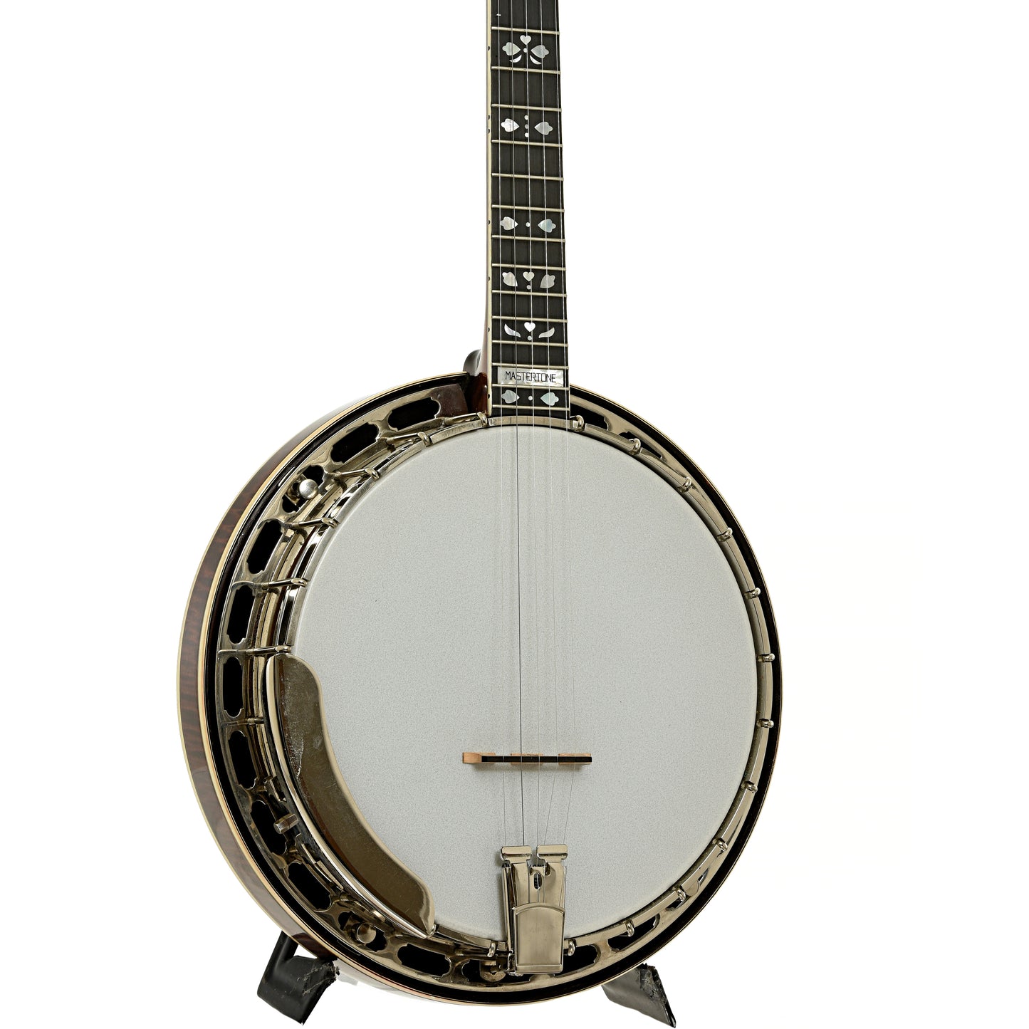 Full front and side of Gibson Earl Scruggs Standard Banjo 