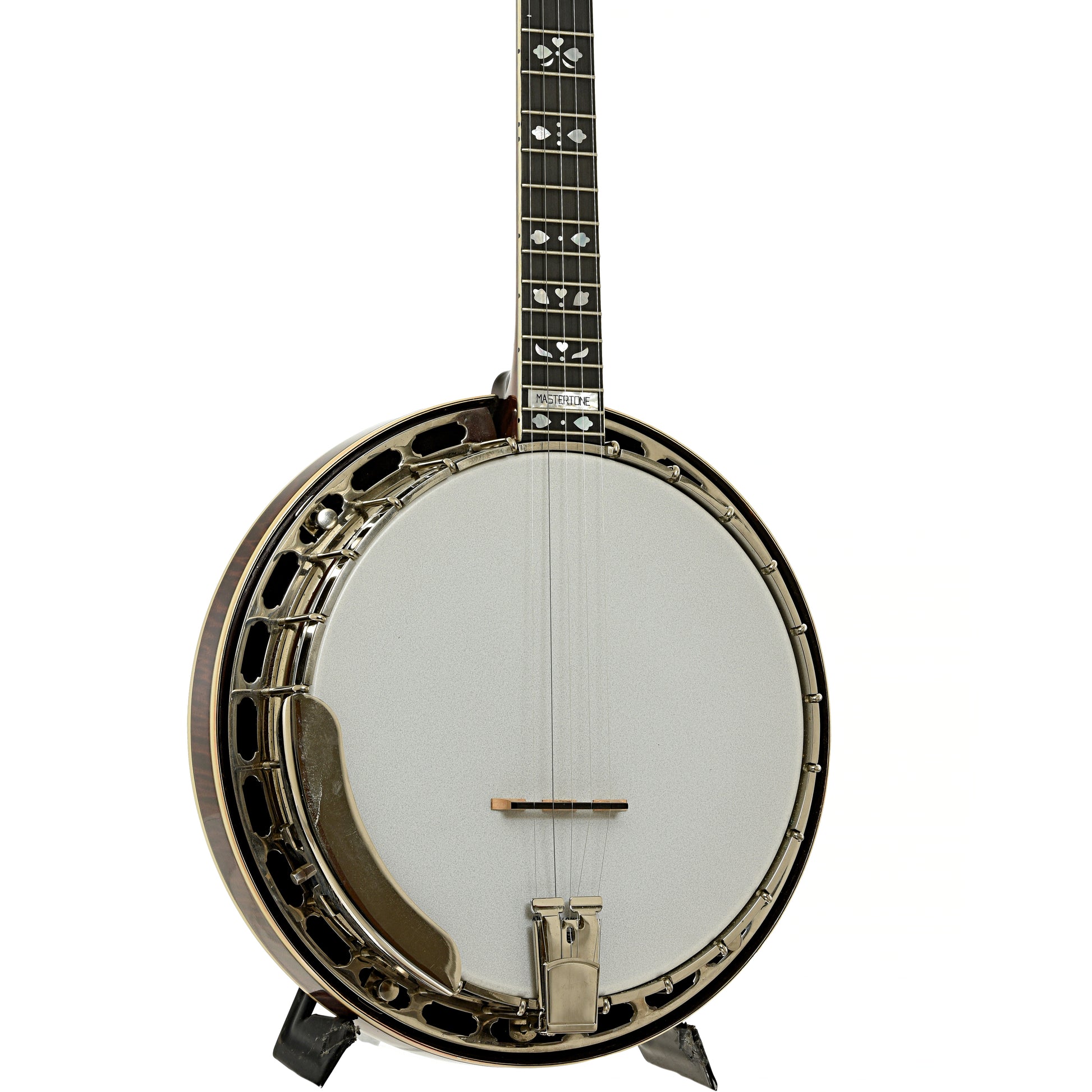 Full front and side of Gibson Earl Scruggs Standard Banjo 