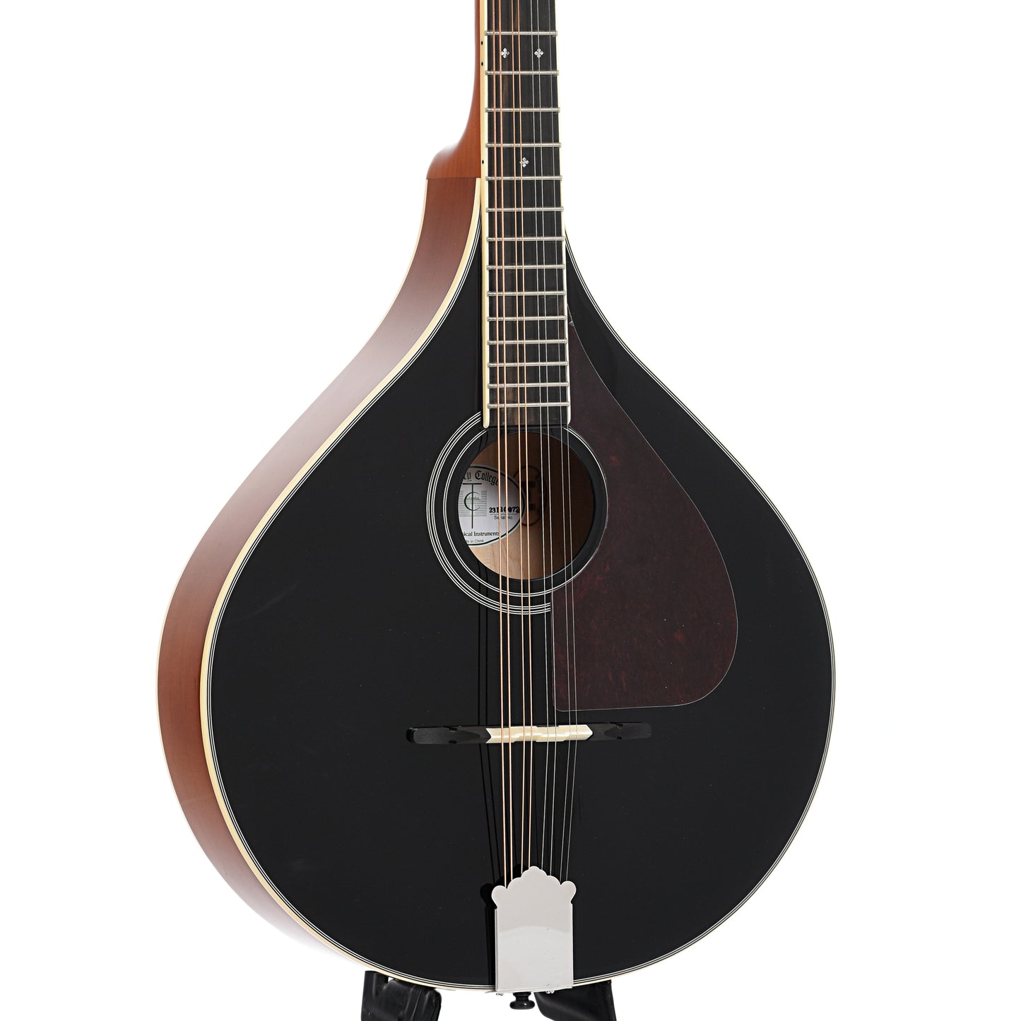 front and side of Trinity College Bouzouki, Black Top
