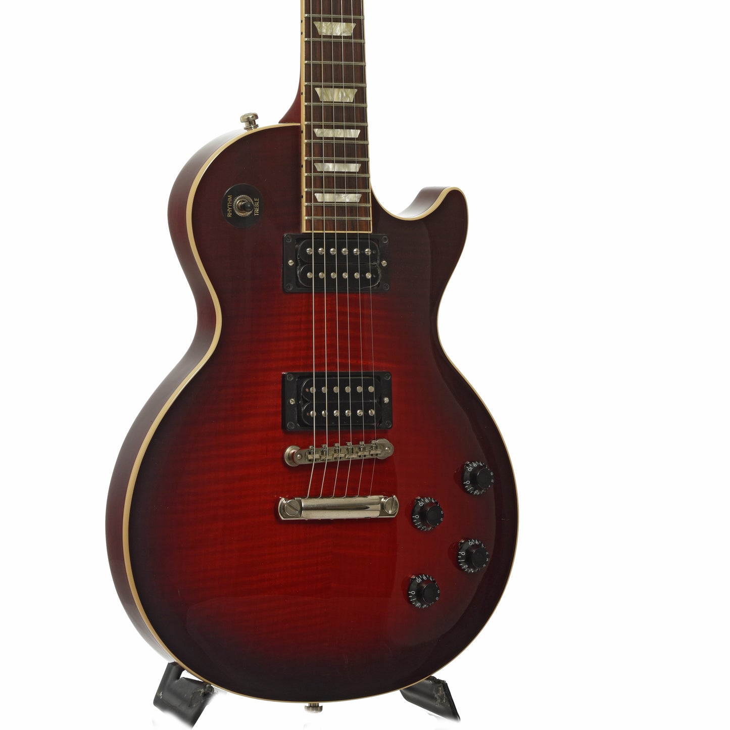 Front and side of Gibson Slash Les Paul Standard Electric Guitar 