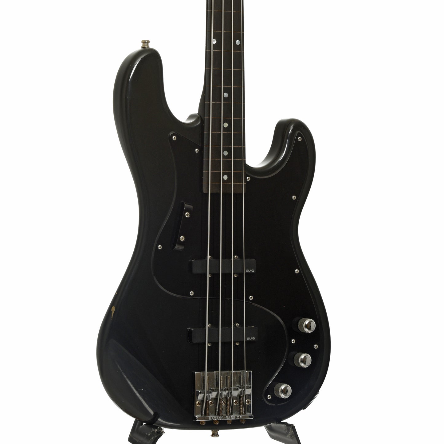 Front and side of EGW Parts Electric Bass