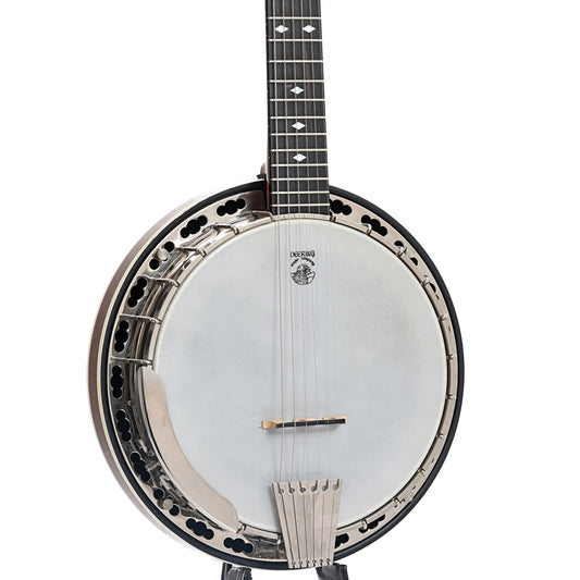 Front and side of Deering Deluxe 6 Banjo-Guitar (2006)