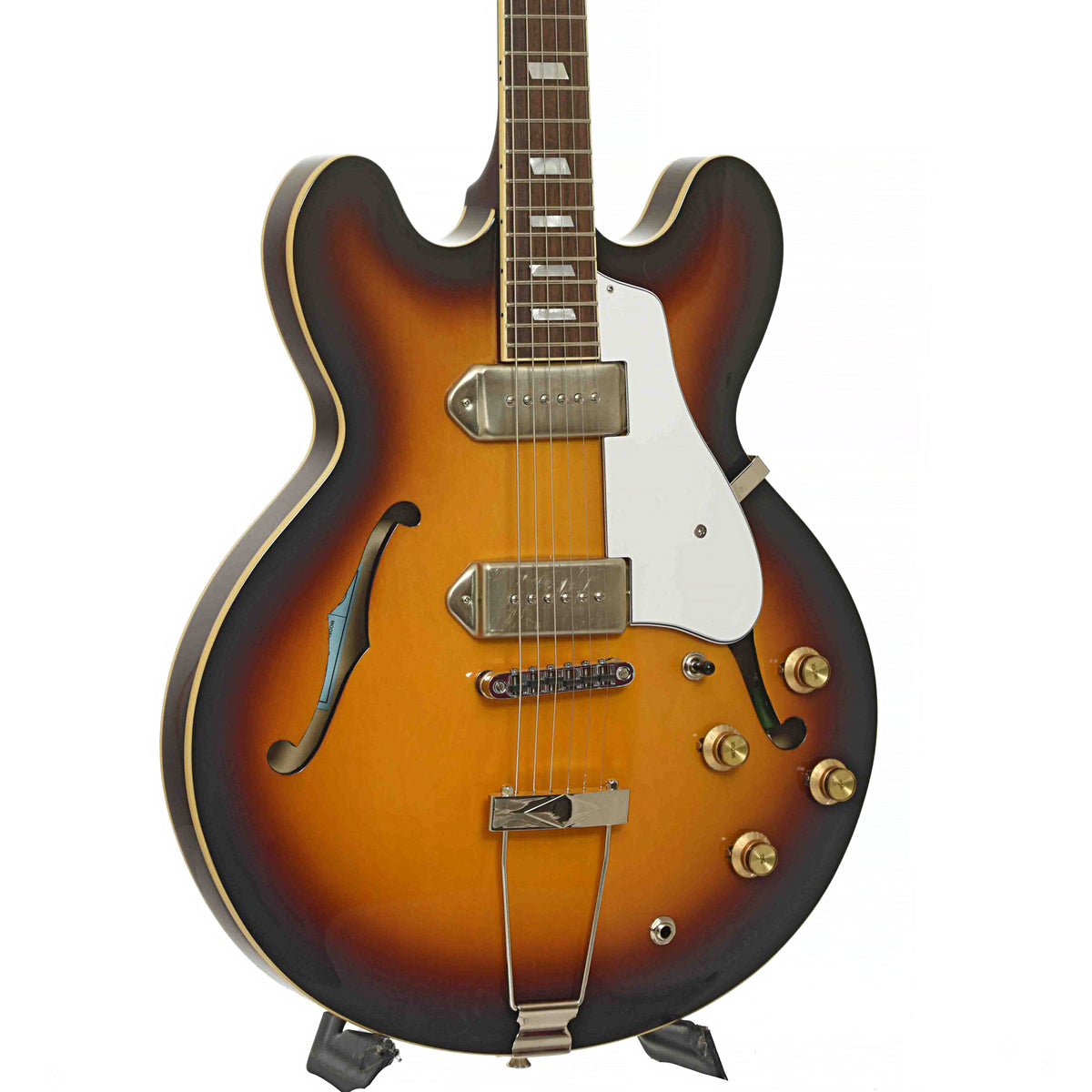 Front and side of Epiphone Casino Hollowbody