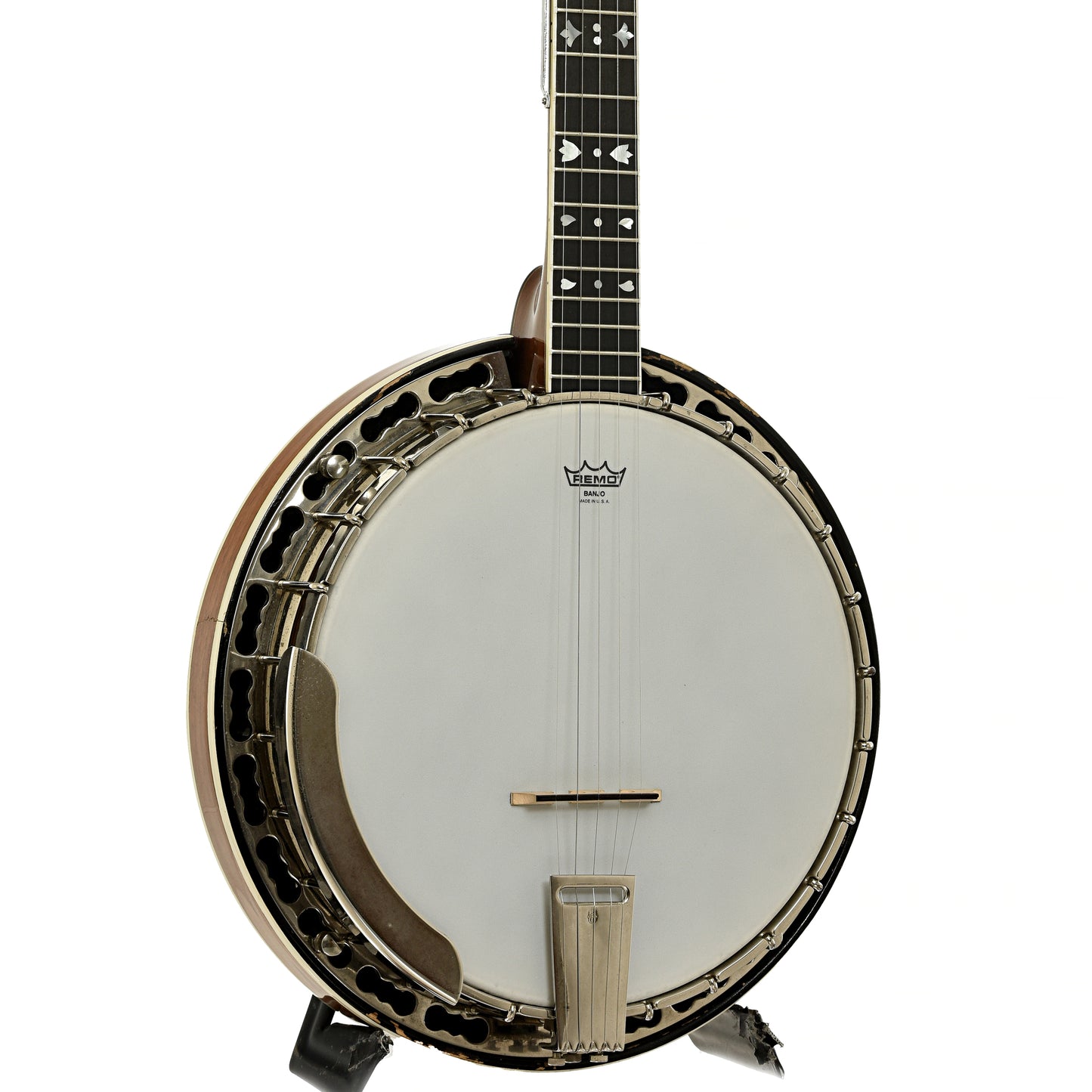 Front and side of Ode Style C 6505 Resonator Banjo
