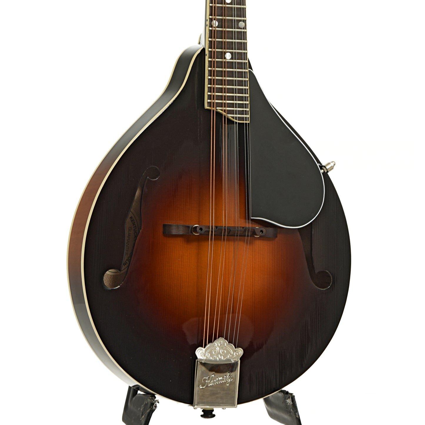 Front and side of Kentucky KM-250 A-Style Mandolin