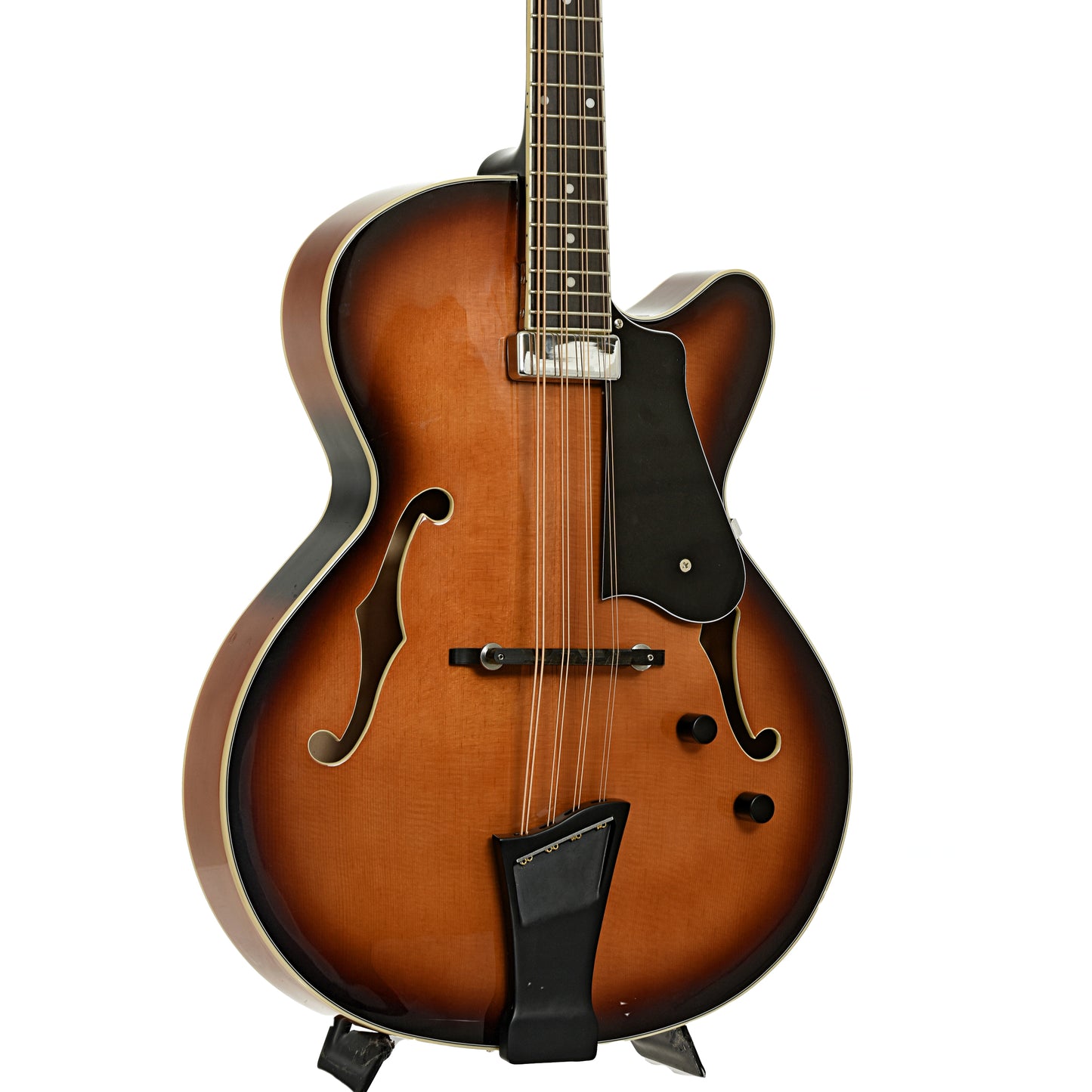 Front and side of Gold Tone Acoustic-Electric Mandocello