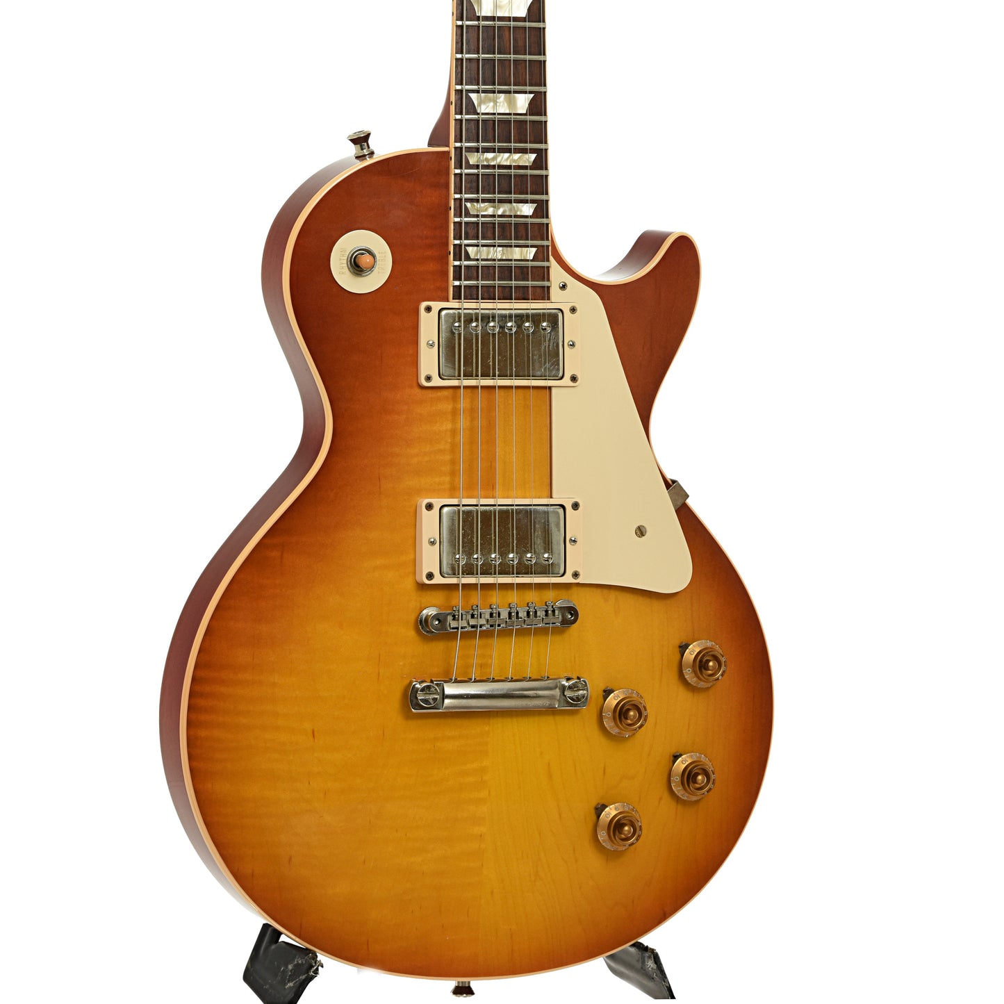 Front and side of Gibson Custom Shop Eric Clapton "Beano" '60 Les Paul (VOS) Electric Guitar