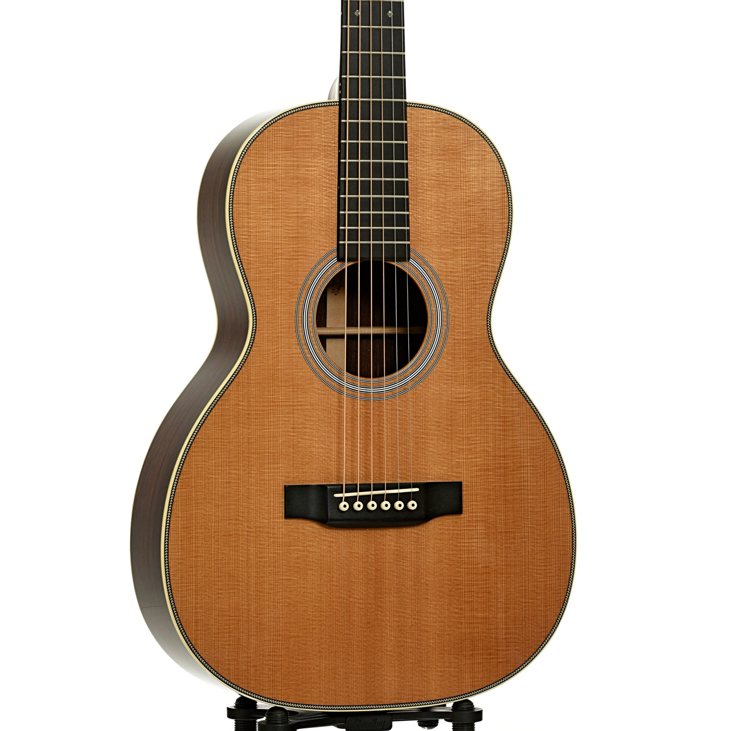 Front and side of Martin 00-28 Cocobolo Custom Shop 