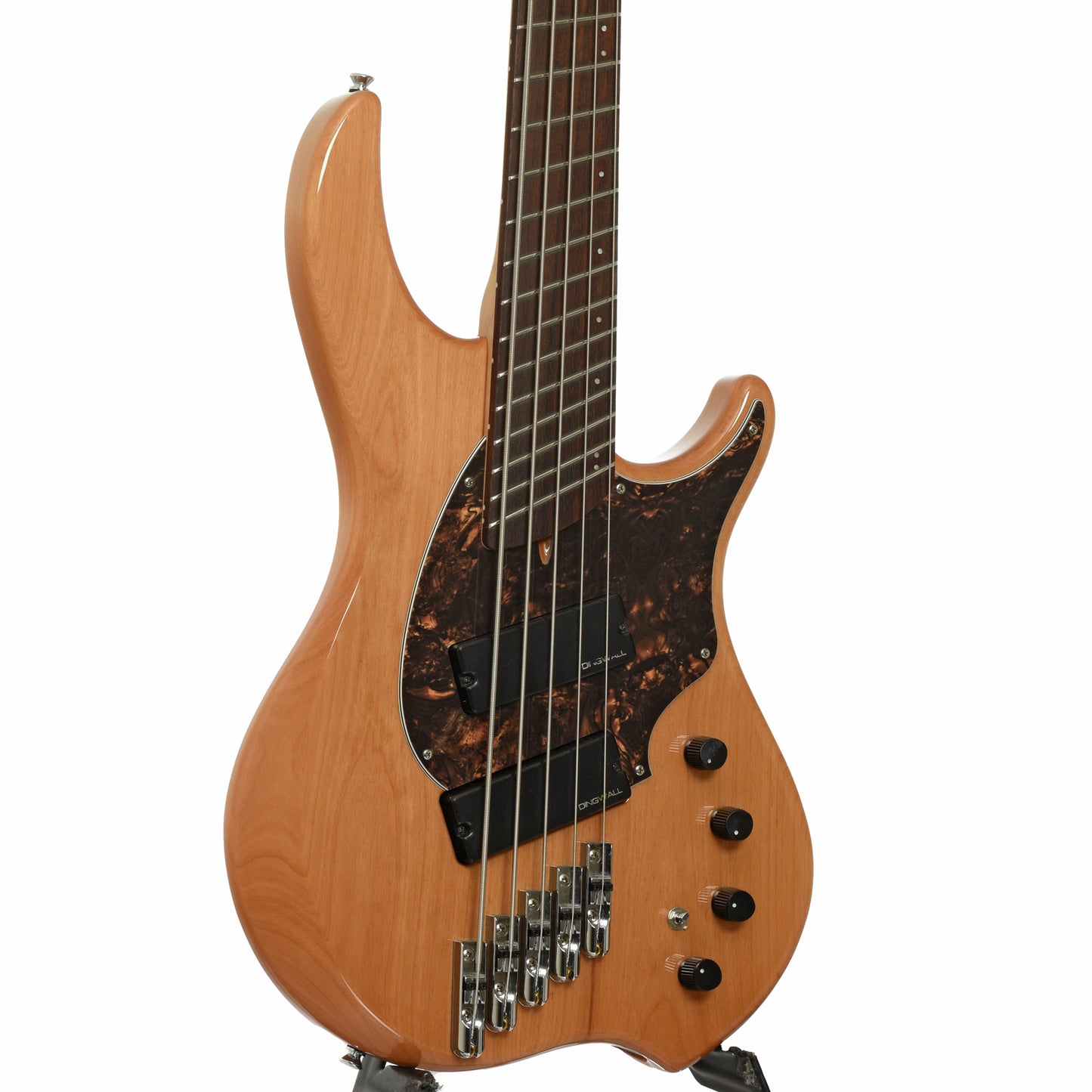 Front and side of Dingwall Combustion Series 5-String Electric Bass
