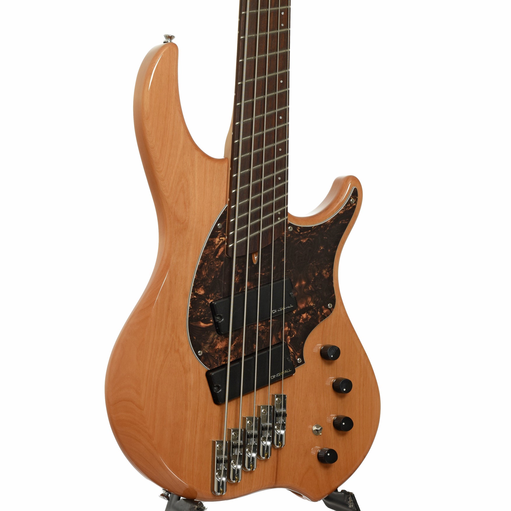 Front and side of Dingwall Combustion Series 5-String Electric Bass
