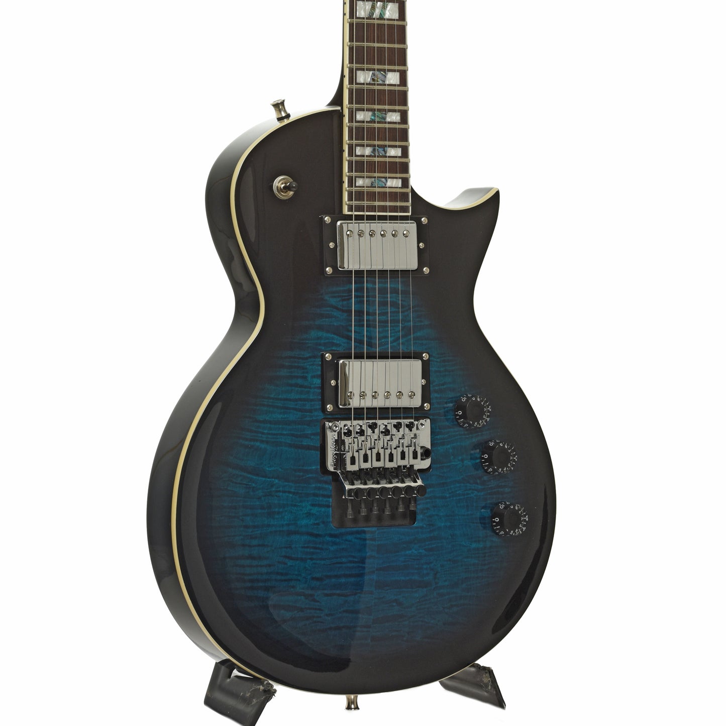 Front and side of ESP LTD Alex Skolnick Signature Electric Guitar