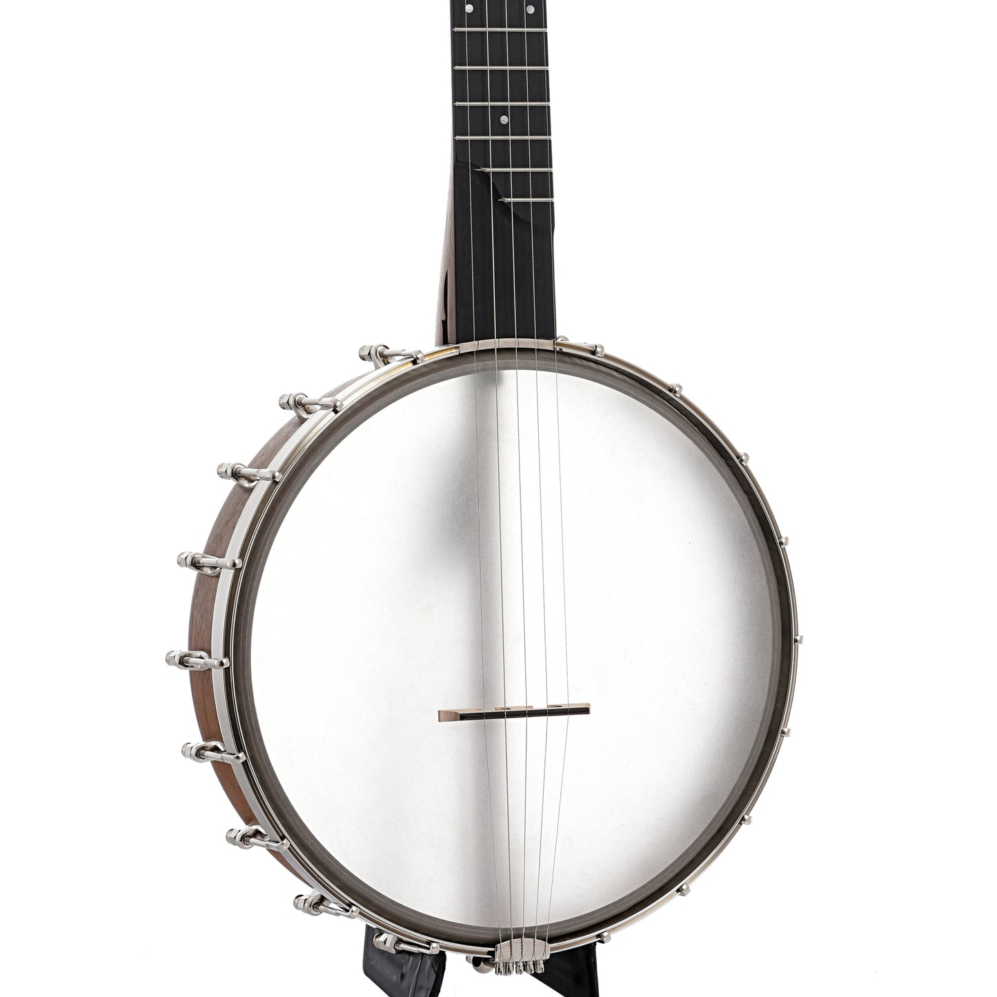 Front and side of Kevin Enoch 11" Tradesman, Walnut Neck & Rim