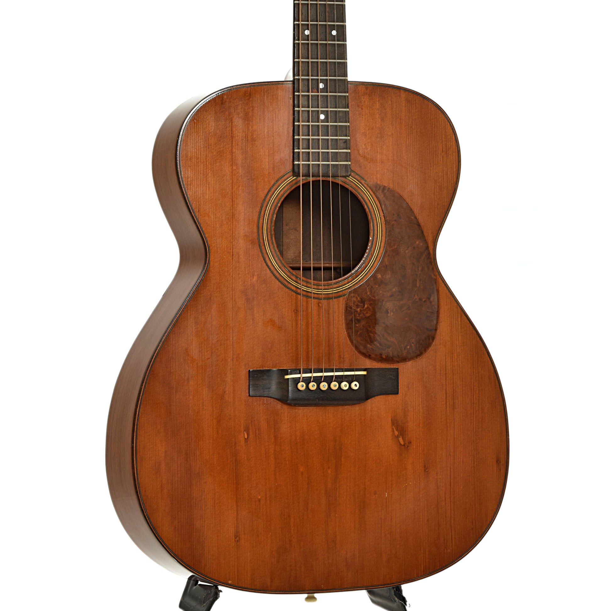 Front and side of Martin 000-21 Acoustic Guitar