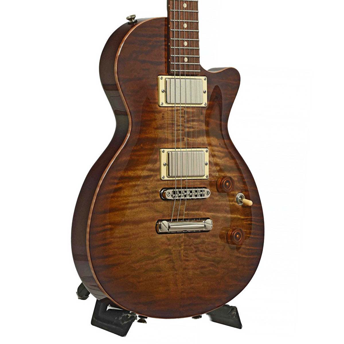 Front & Side of Tom Anderson Bobcat Electric Guitar