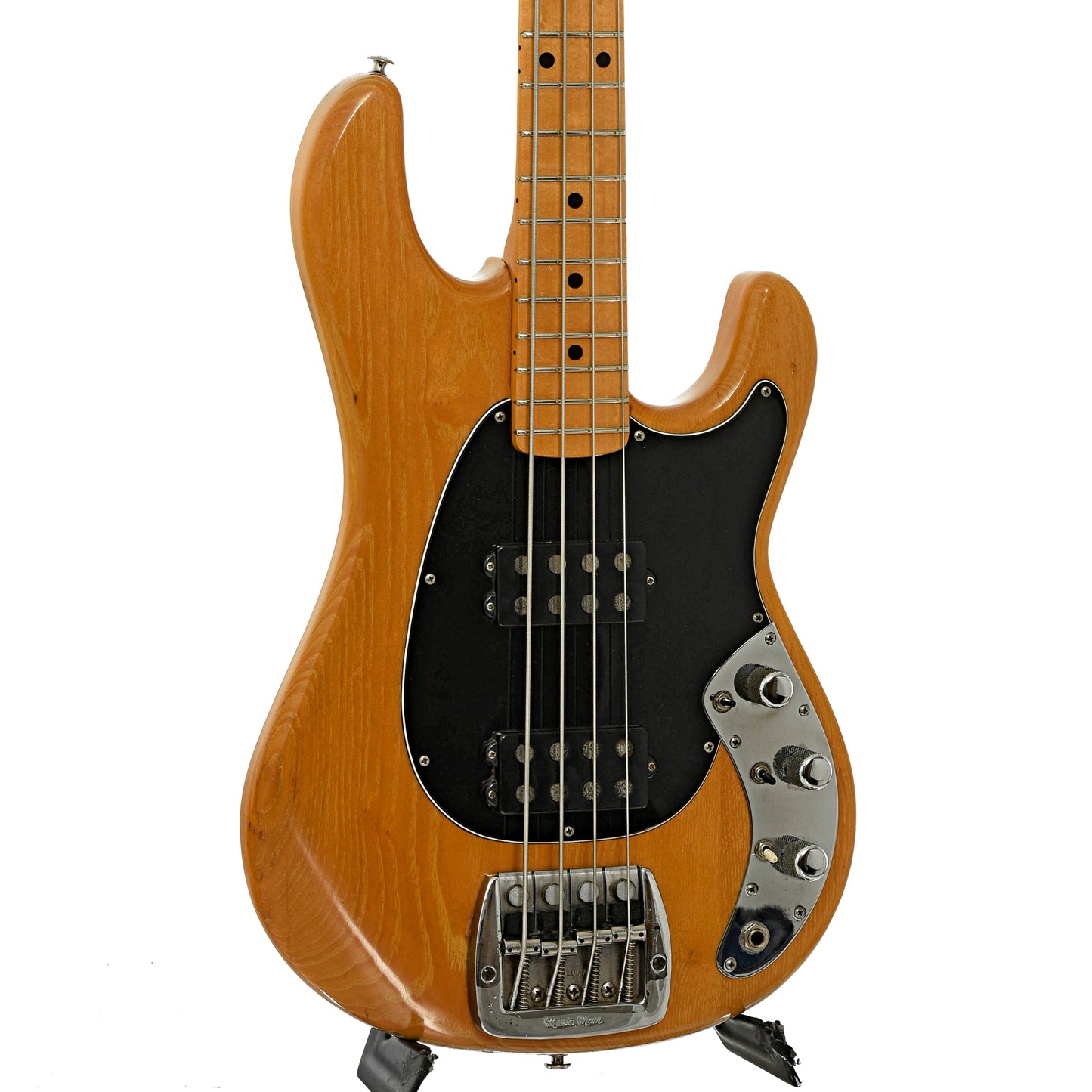 Front and side of Music Man Sabre Electric Bass